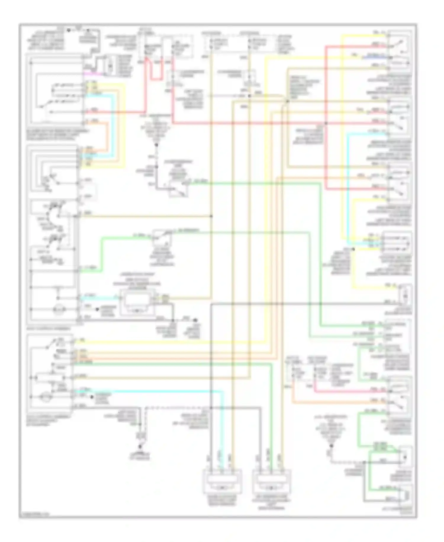 Wiring diagram red for GMC Savana G2500  (1996-2013) (52 of 226)