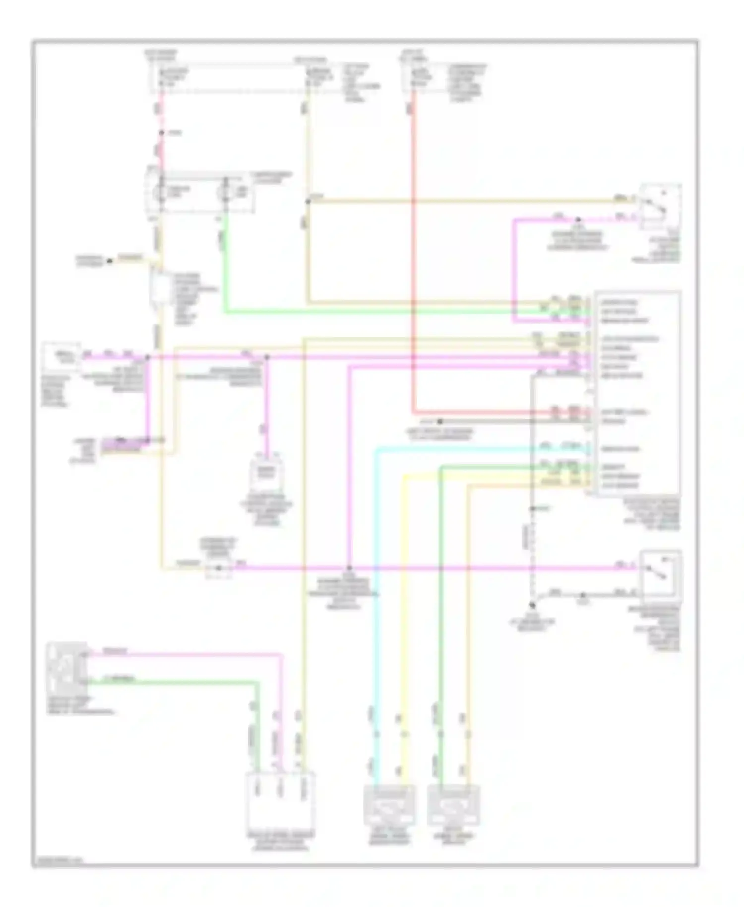 Wiring diagram serial data for GMC Savana G2500  (1996-2013) (1 of 27)
