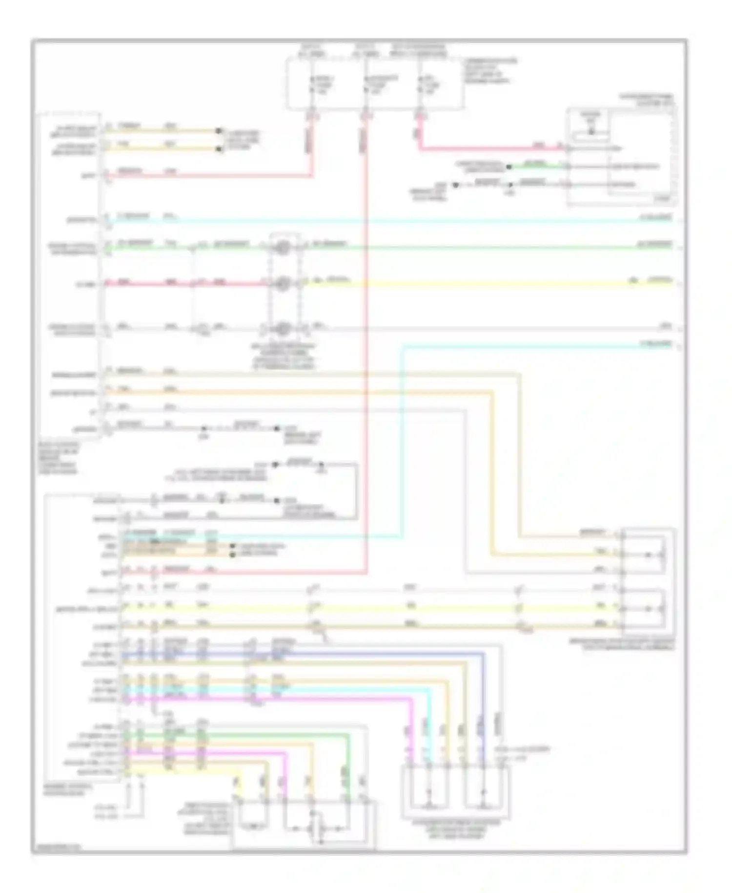 Savana G3500 GMC  (1996-2013): Cruise control circuit (1 of 2)
