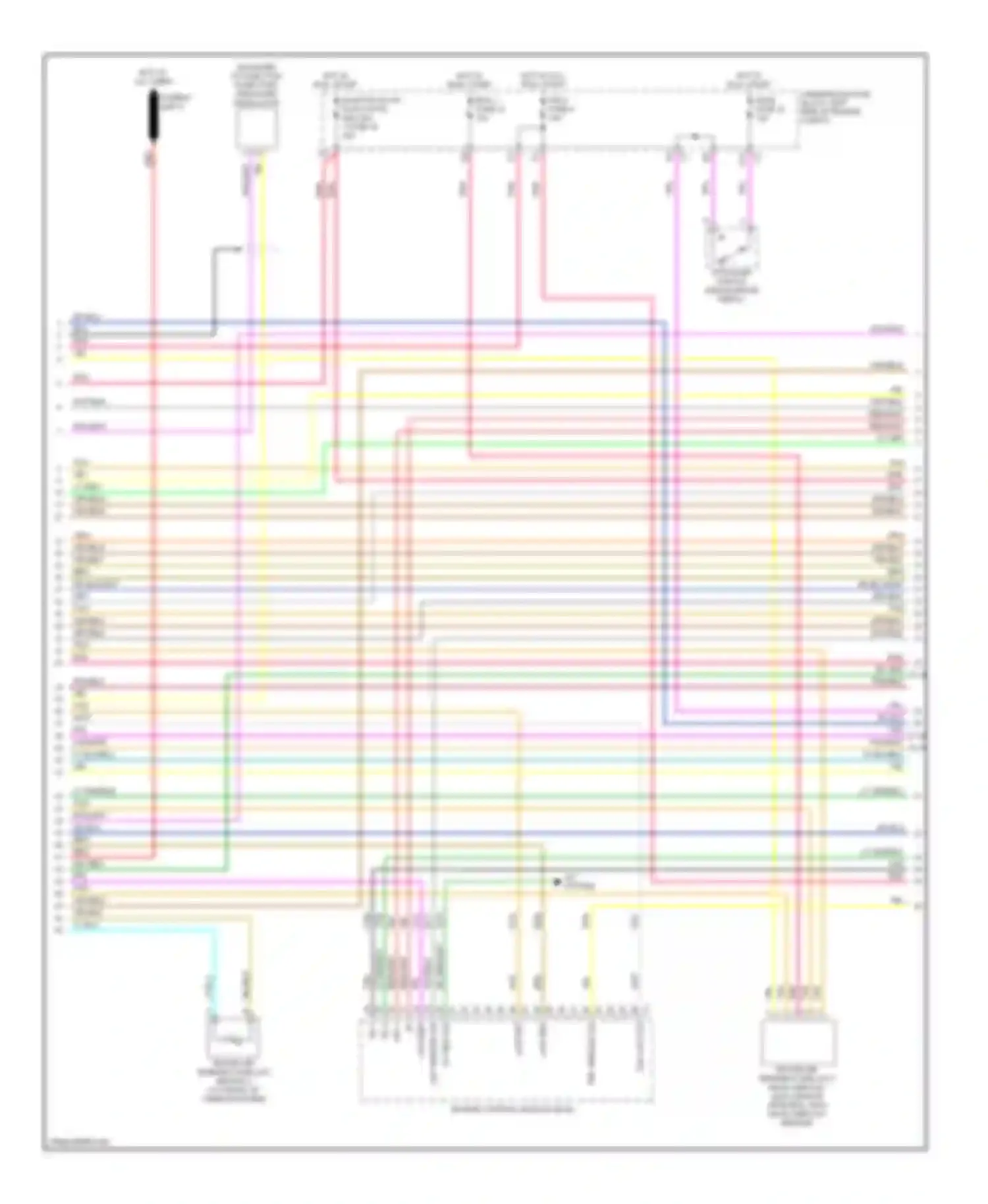 Savana G3500 GMC  (1996-2013): Wiring diagram engine performance 6.6l vin 2 (3 of 6)