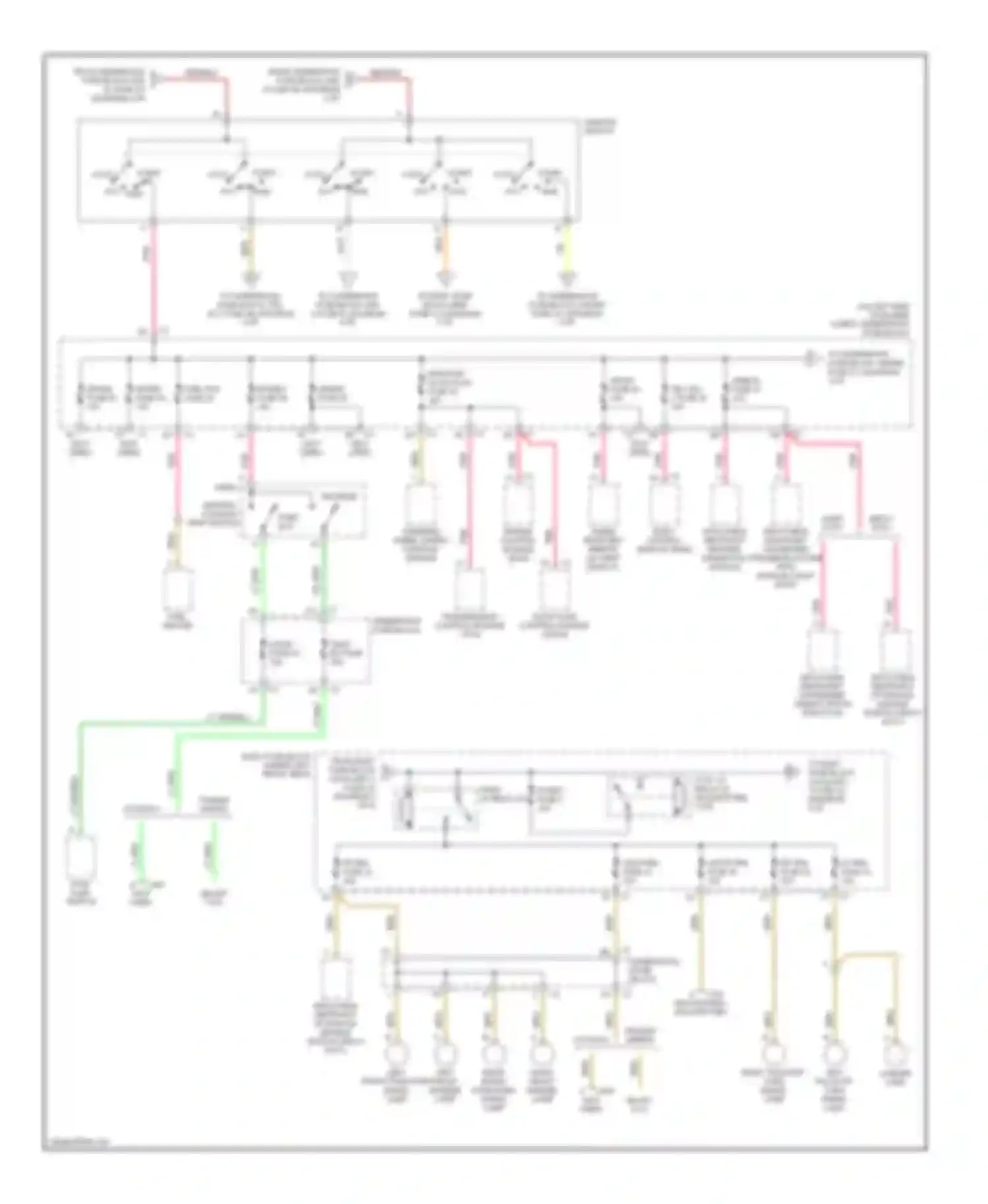 Savana G3500 GMC  (1996-2013): 6.6l vin 2, power distribution circuit (3 of 6)