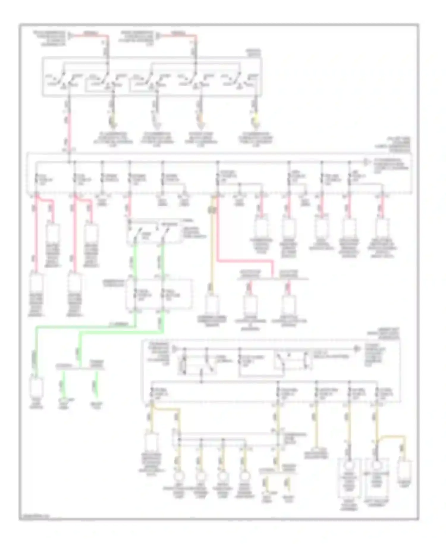 Savana G3500 GMC  (1996-2013): Power distribution circuit (3 of 6)