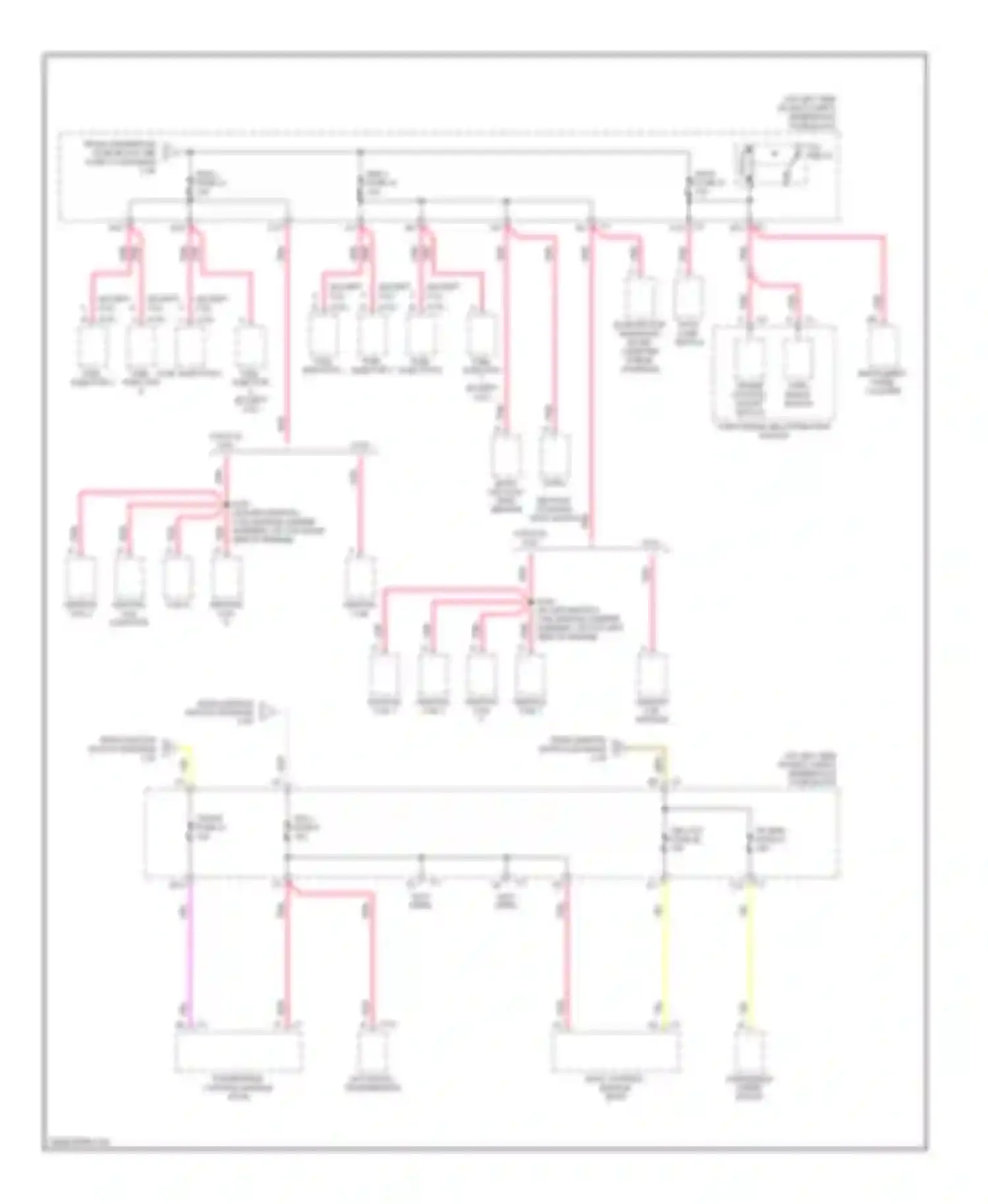 Savana G3500 GMC  (1996-2013): Power distribution circuit (4 of 6)