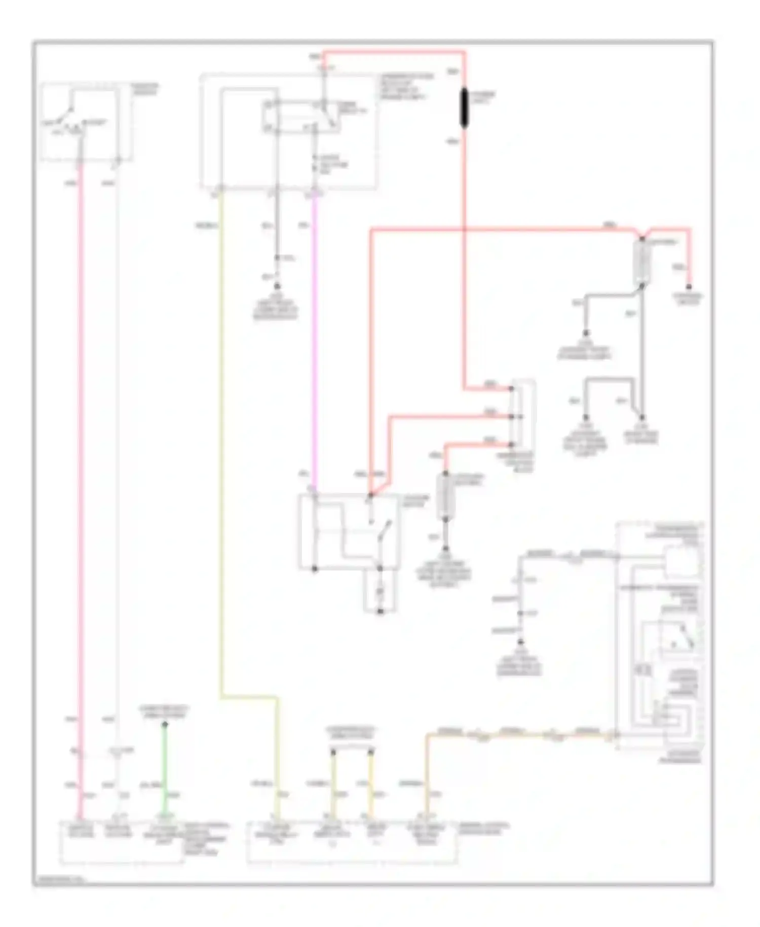 Savana G3500 GMC  (1996-2013): 6.6l vin l, starting circuit