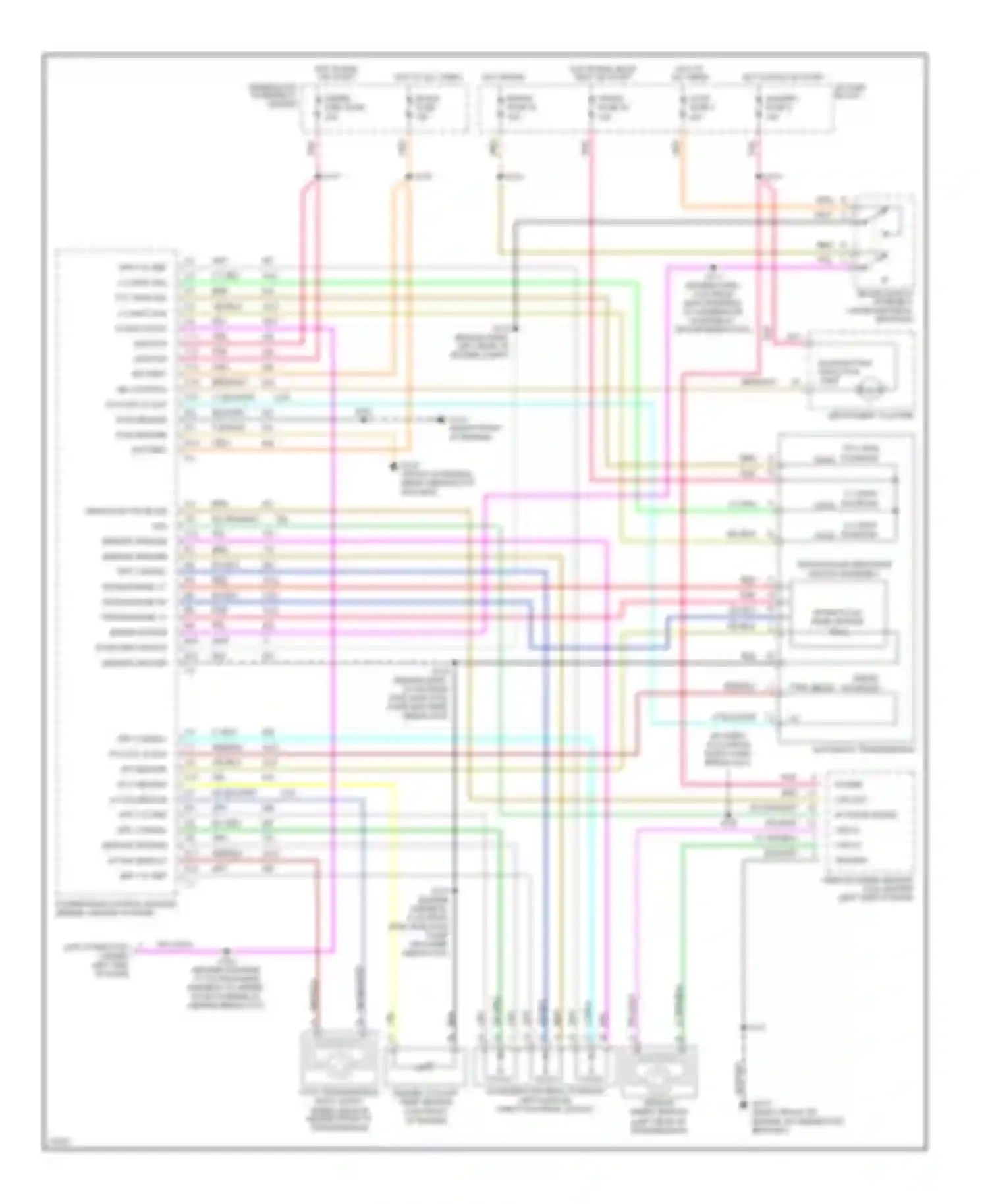 Savana G3500 GMC  (1996-2013): 6.5l (vin f), transmission circuit