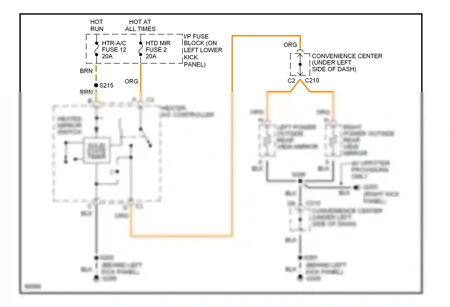GMC Savana G3500  (1996-2013) solid state timer wiring diagram  (2 of 2)