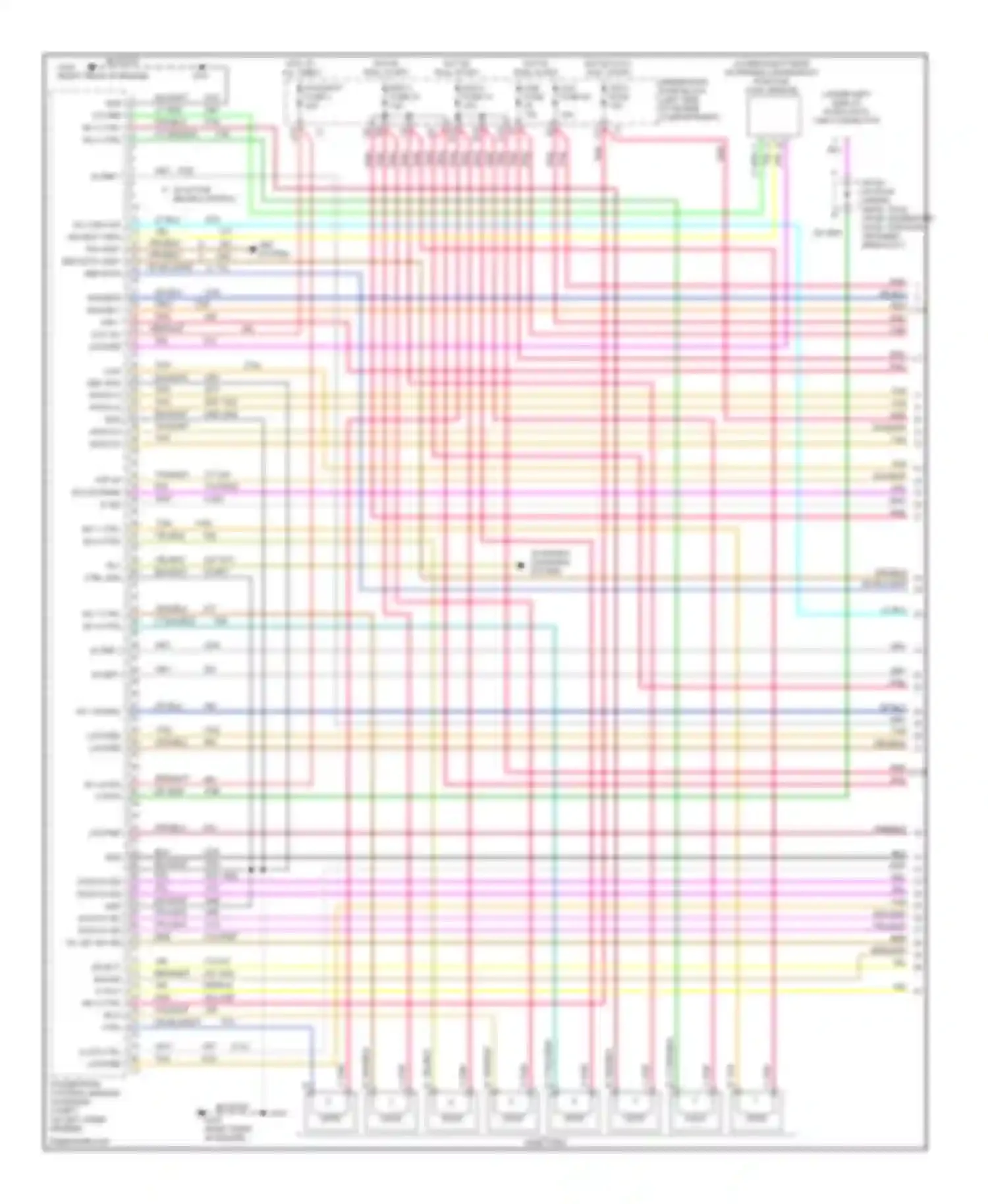Savana H1500 GMC  (2003-2013): Wiring diagram engine performance 5.3l vin t (1 of 5)