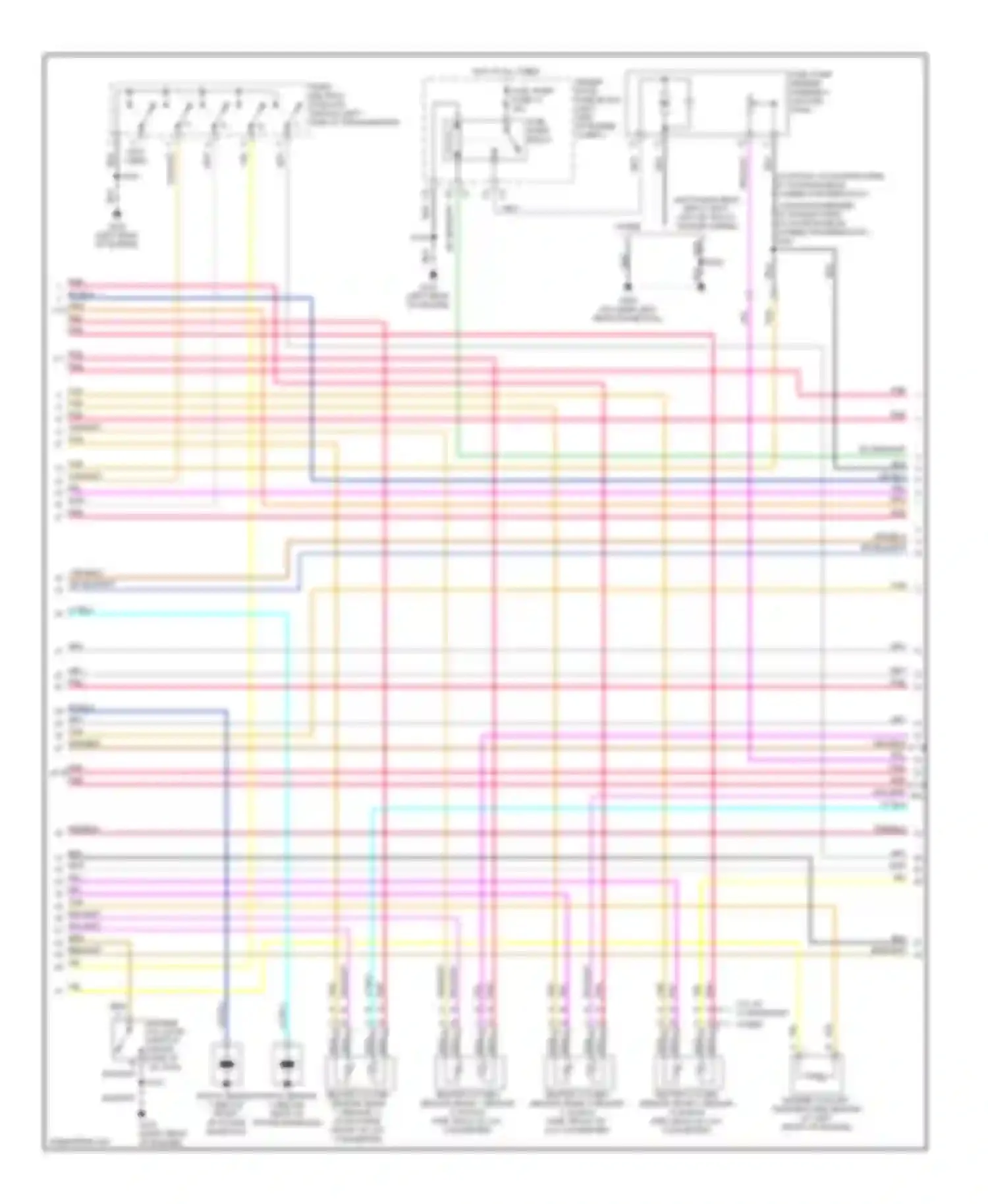 Savana H1500 GMC  (2003-2013): Wiring diagram engine performance 5.3l vin t (2 of 5)