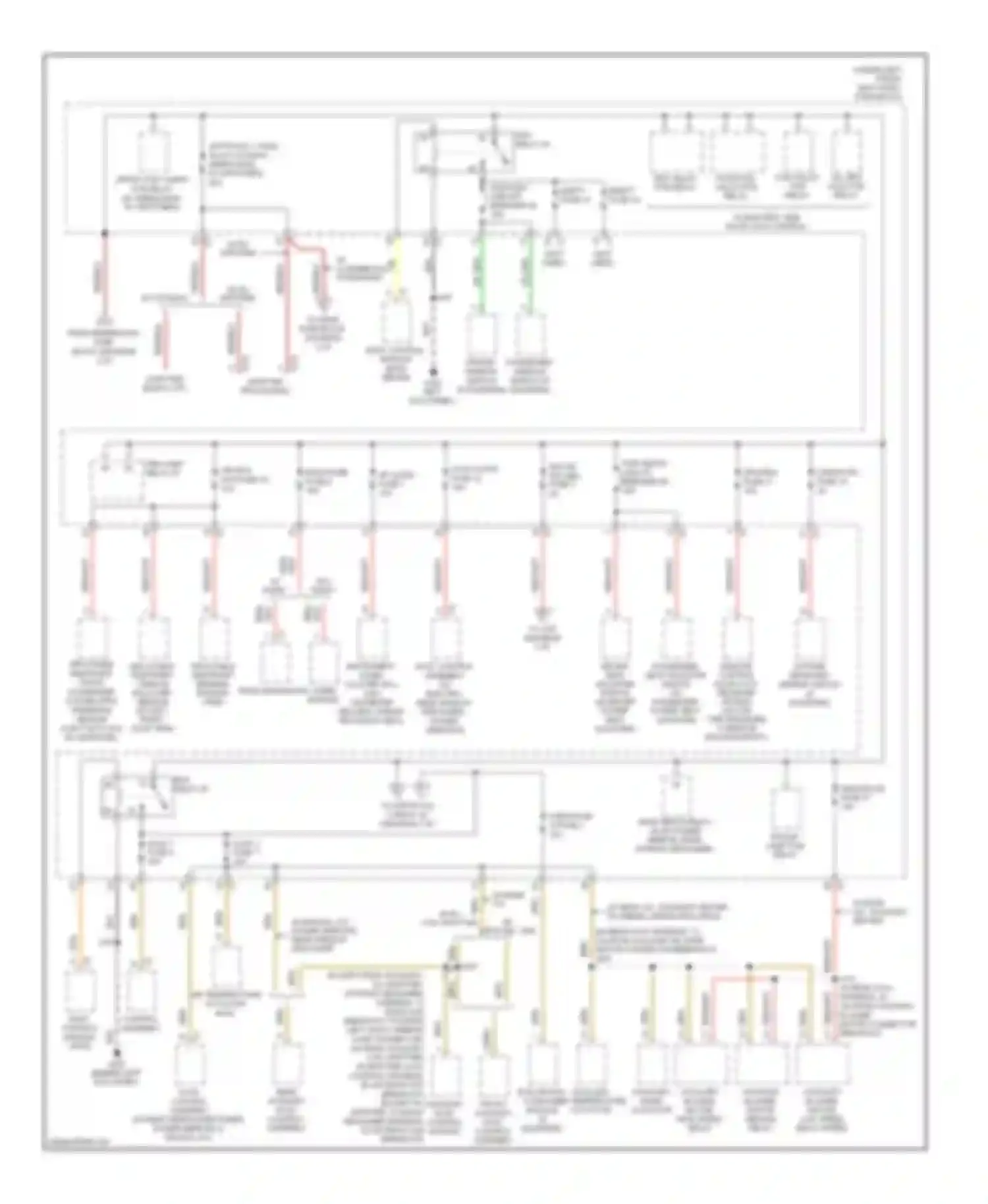 Savana H1500 GMC  (2003-2013): 5.3l vin 4, power distribution circuit (4 of 4)