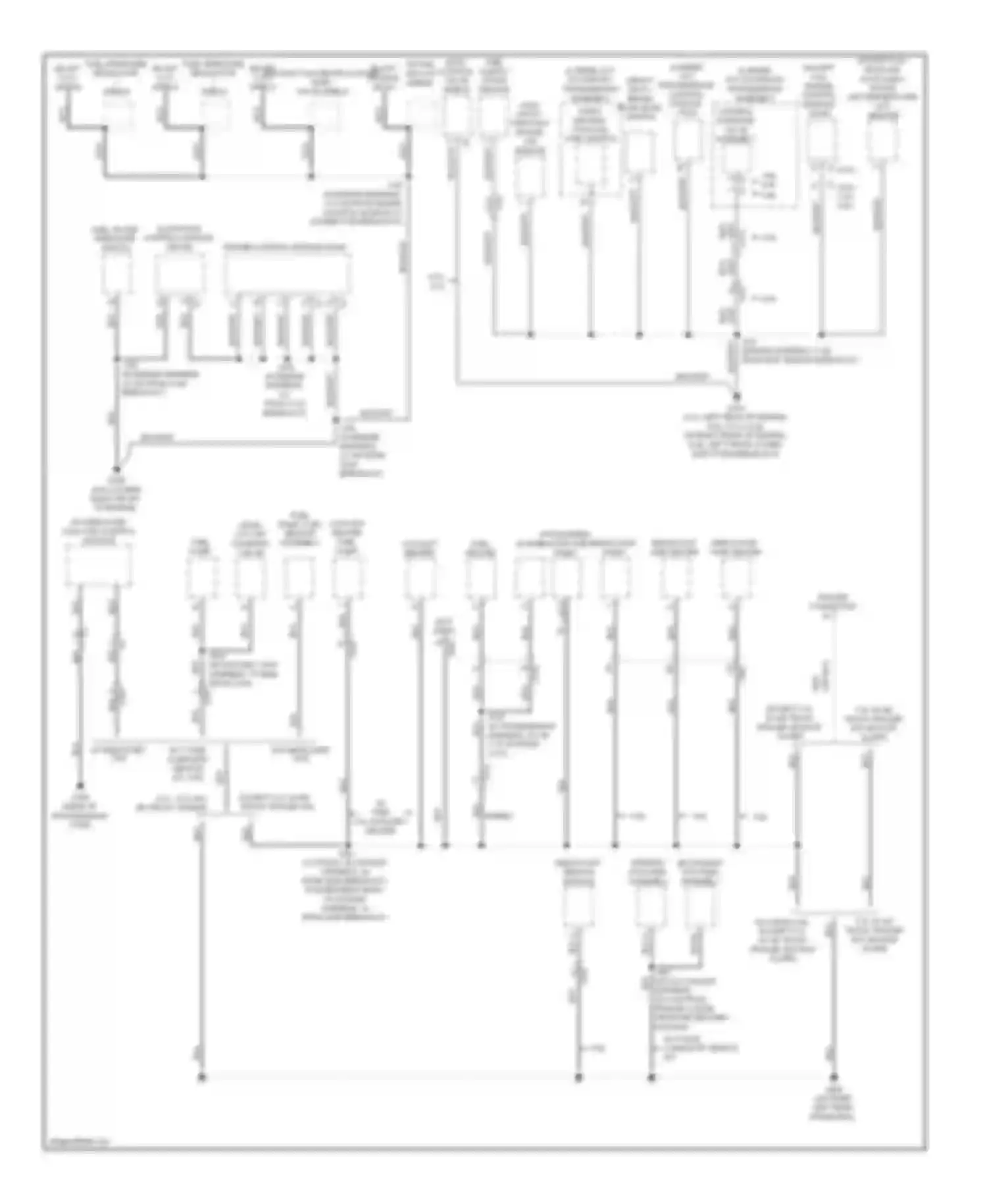 Wiring diagram (in engine harness, 23 cm from for GMC Savana H1500  (2003-2013) (1 of 1)