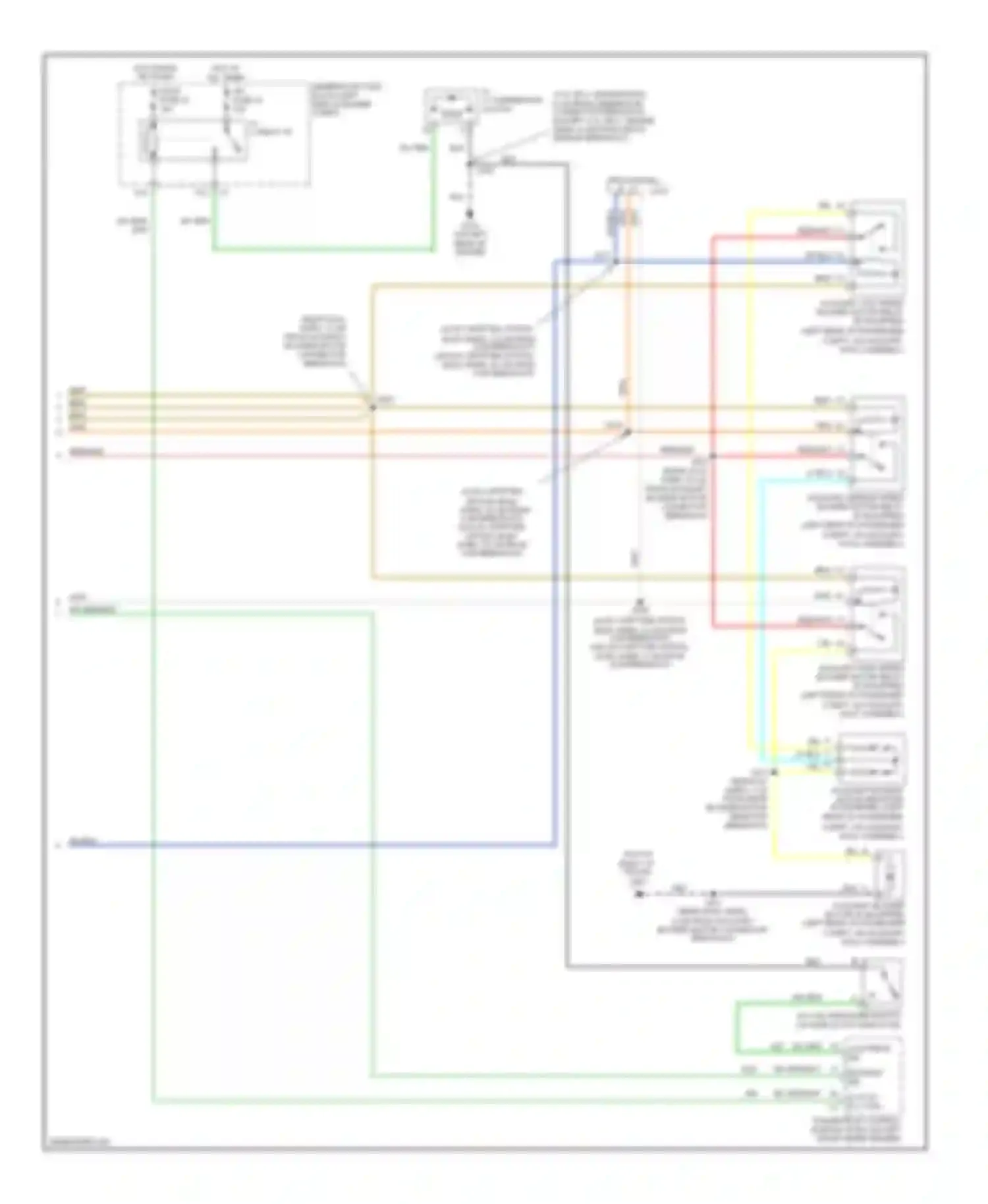 Savana H2500 GMC  (2003-2003): Manual a/c circuit, cargo van (2 of 2)