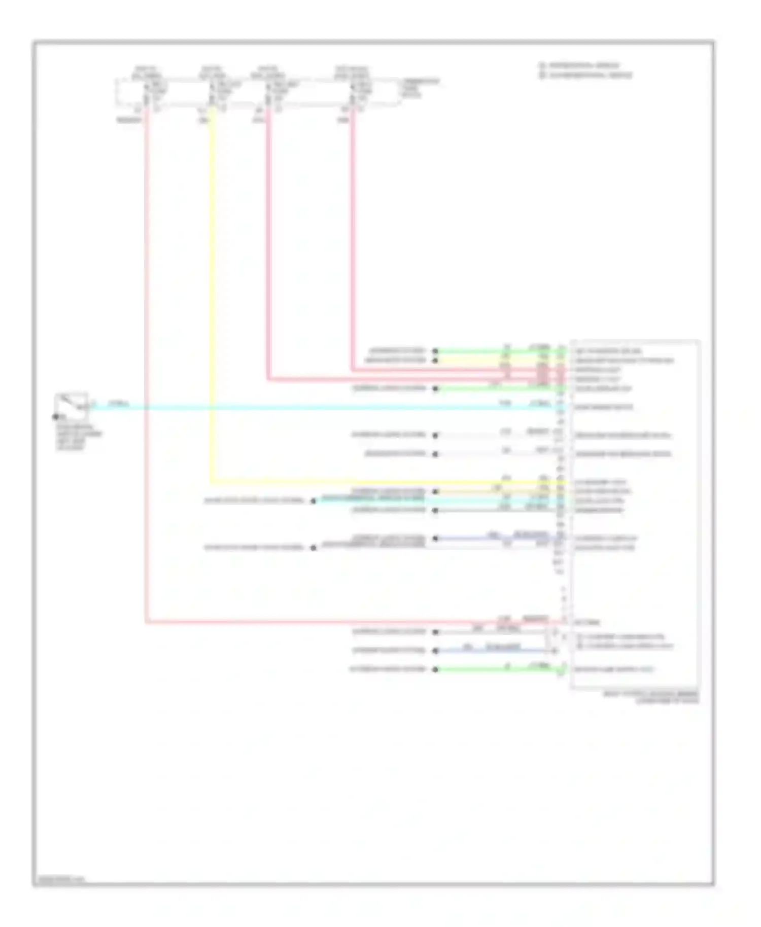 Savana H2500 GMC  (2003-2003): Body control modules circuit (2 of 2)