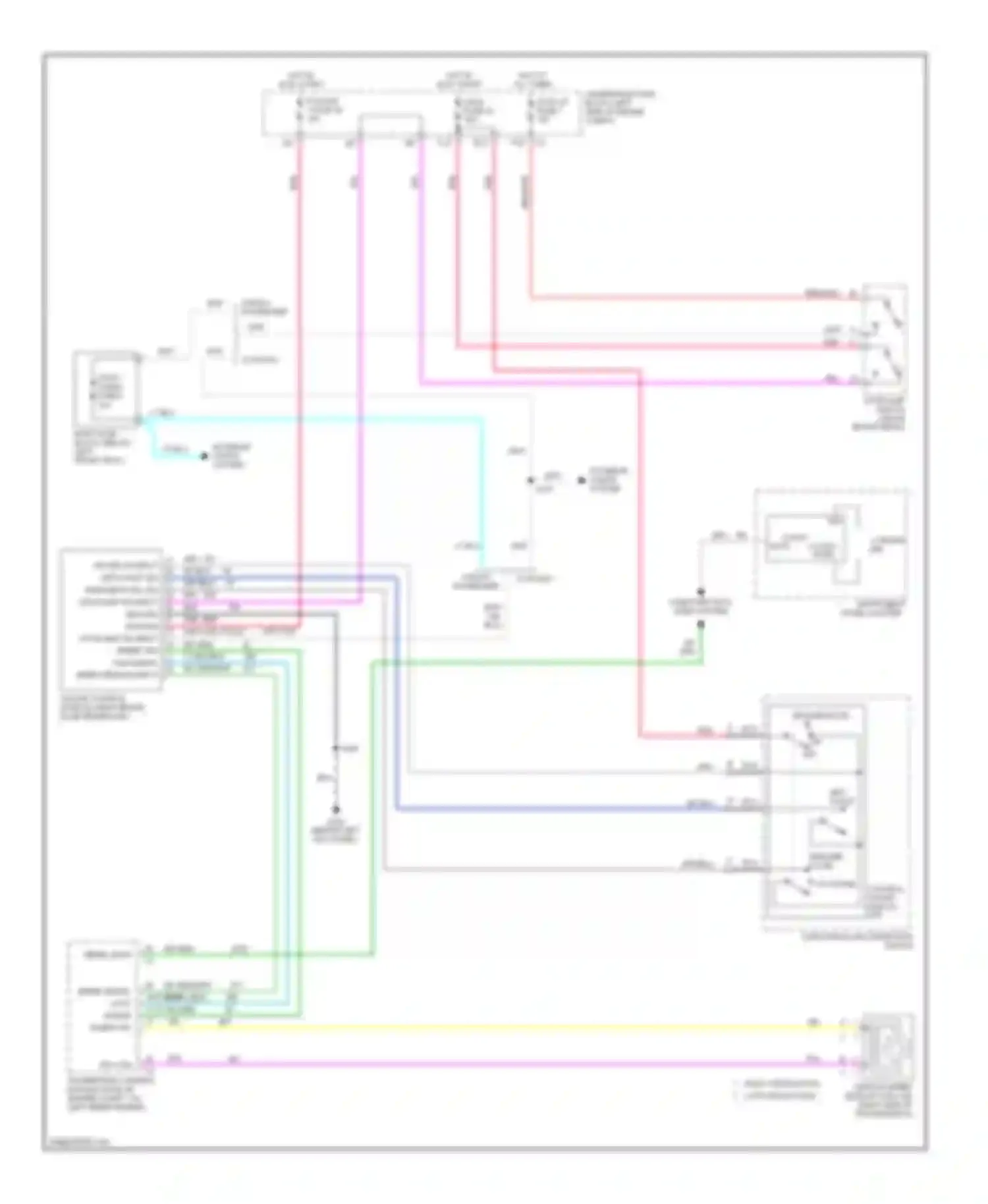 Savana H2500 GMC  (2003-2003): Cruise control circuit