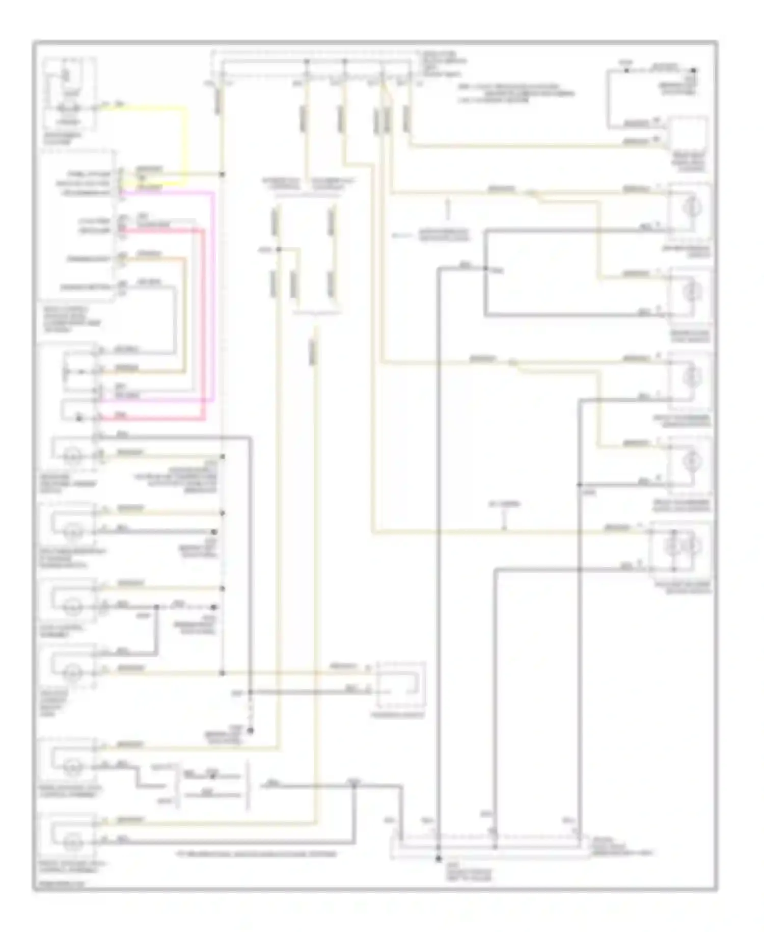 Savana H2500 GMC  (2003-2003): Instrument illumination circuit