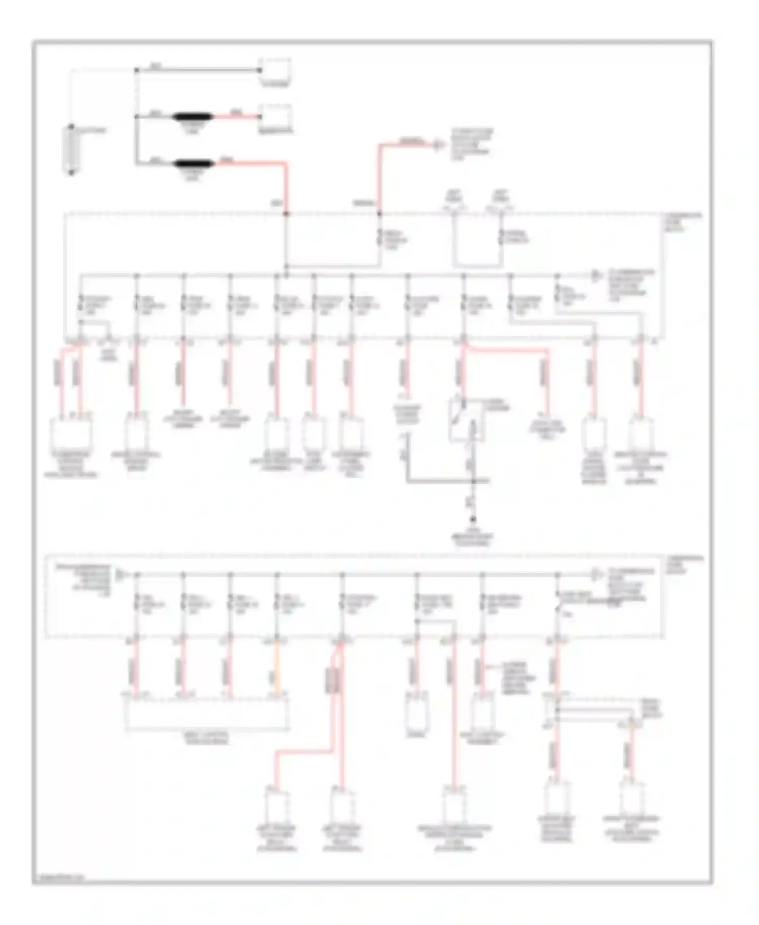 Savana H2500 GMC  (2003-2003): Power distribution circuit (1 of 6)