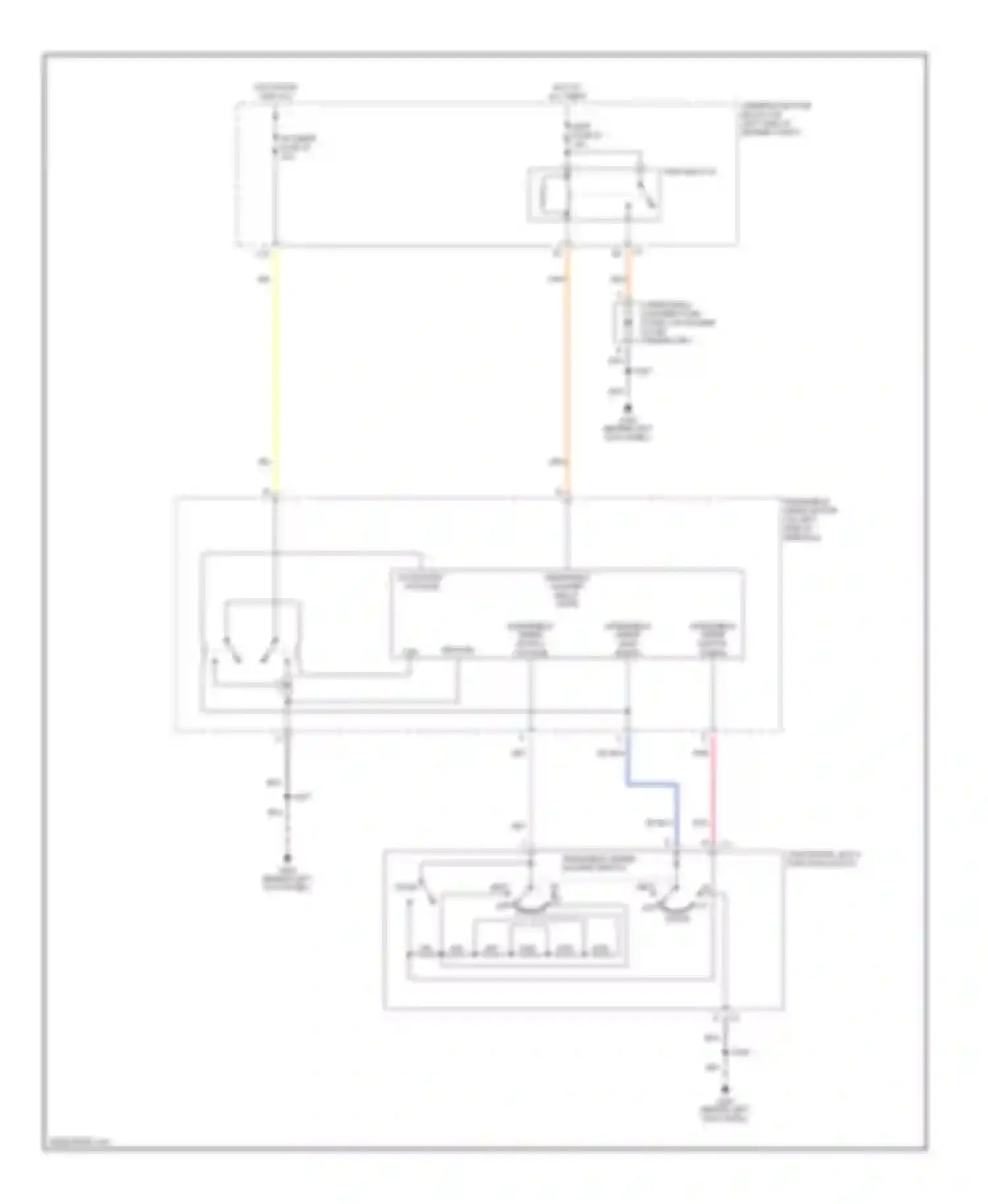 Savana H2500 GMC  (2003-2003): Wiper/washer circuit