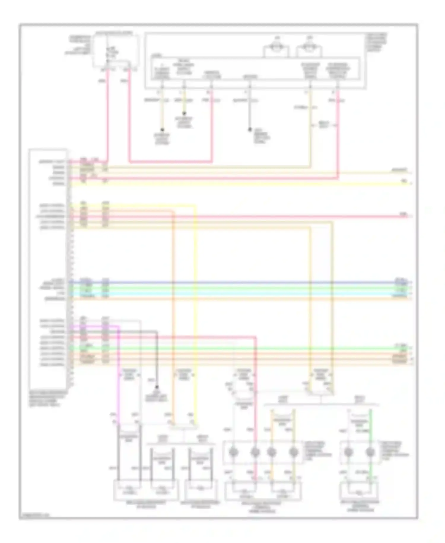 Wiring diagram hot in run or start for GMC Savana H2500  (2003-2003) (8 of 8)