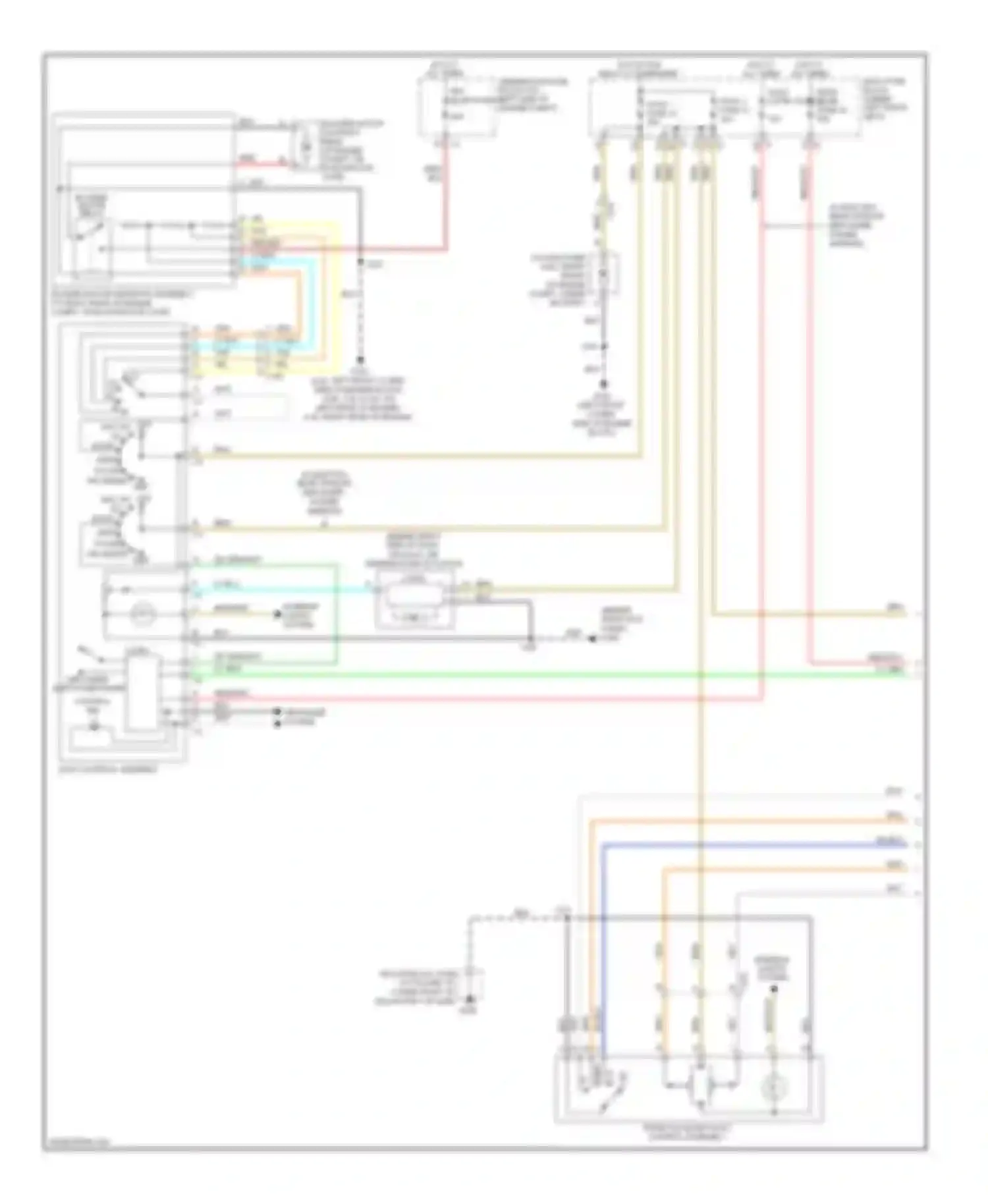 Savana Special G3500 GMC  (1996-2011): Manual a/c circuit, cargo van (1 of 3)