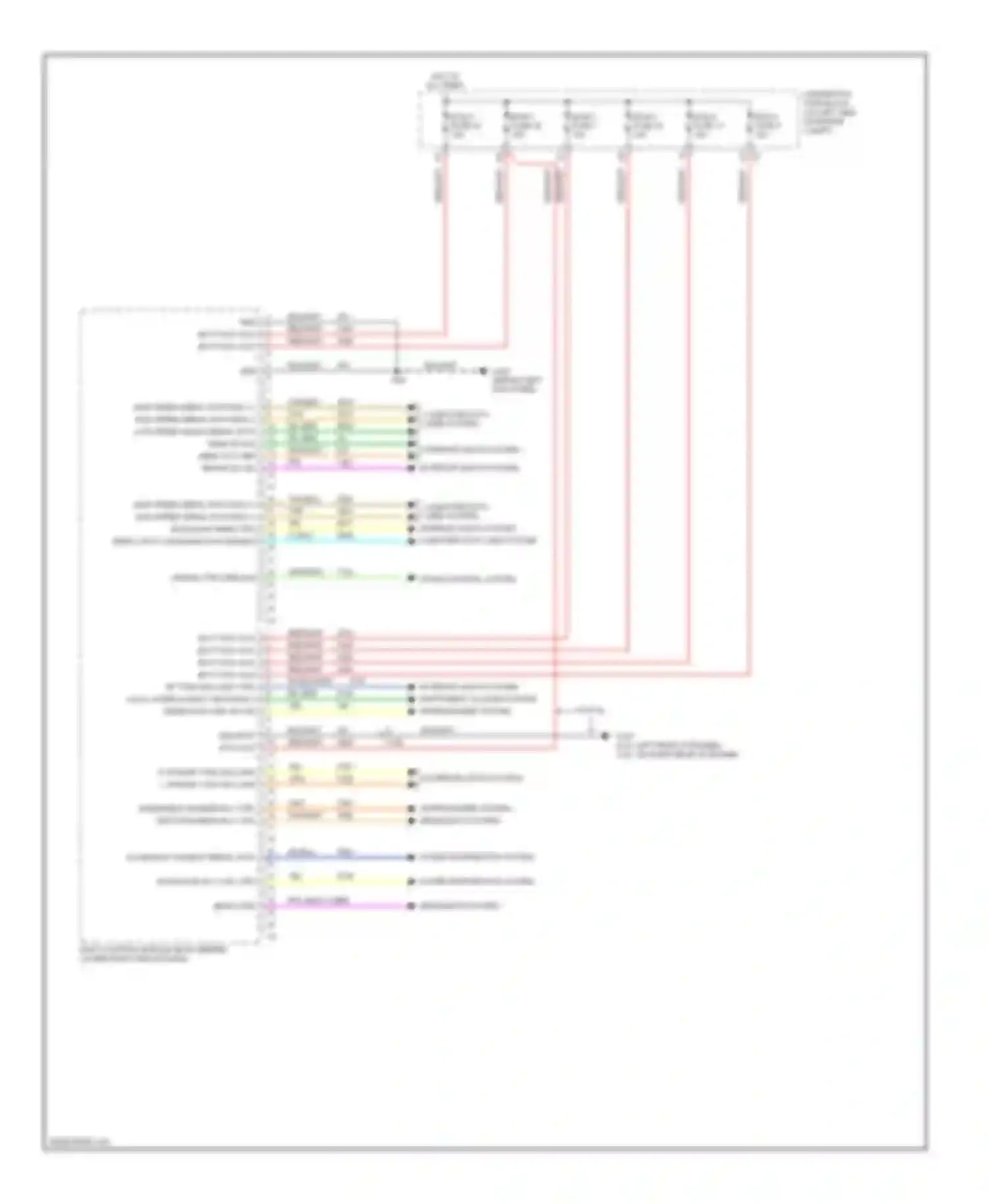 Savana Special G3500 GMC  (1996-2011): Body control modules circuit (1 of 2)