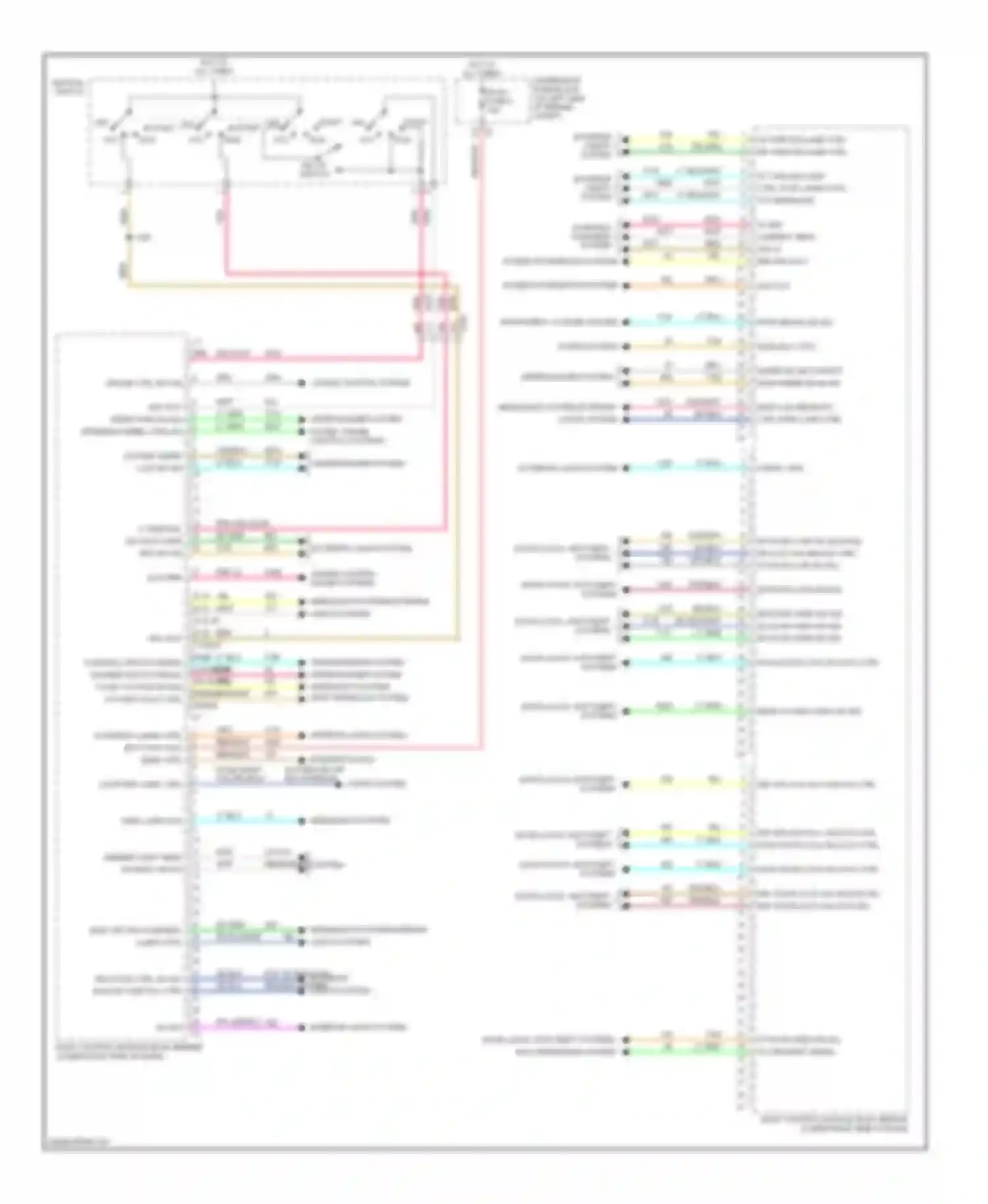 Savana Special G3500 GMC  (1996-2011): Body control modules circuit (2 of 2)