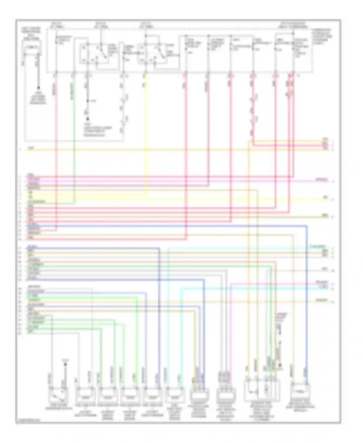 Savana Special G3500 GMC  (1996-2011): Wiring diagram engine performance 6.6l vin l (5 of 6)