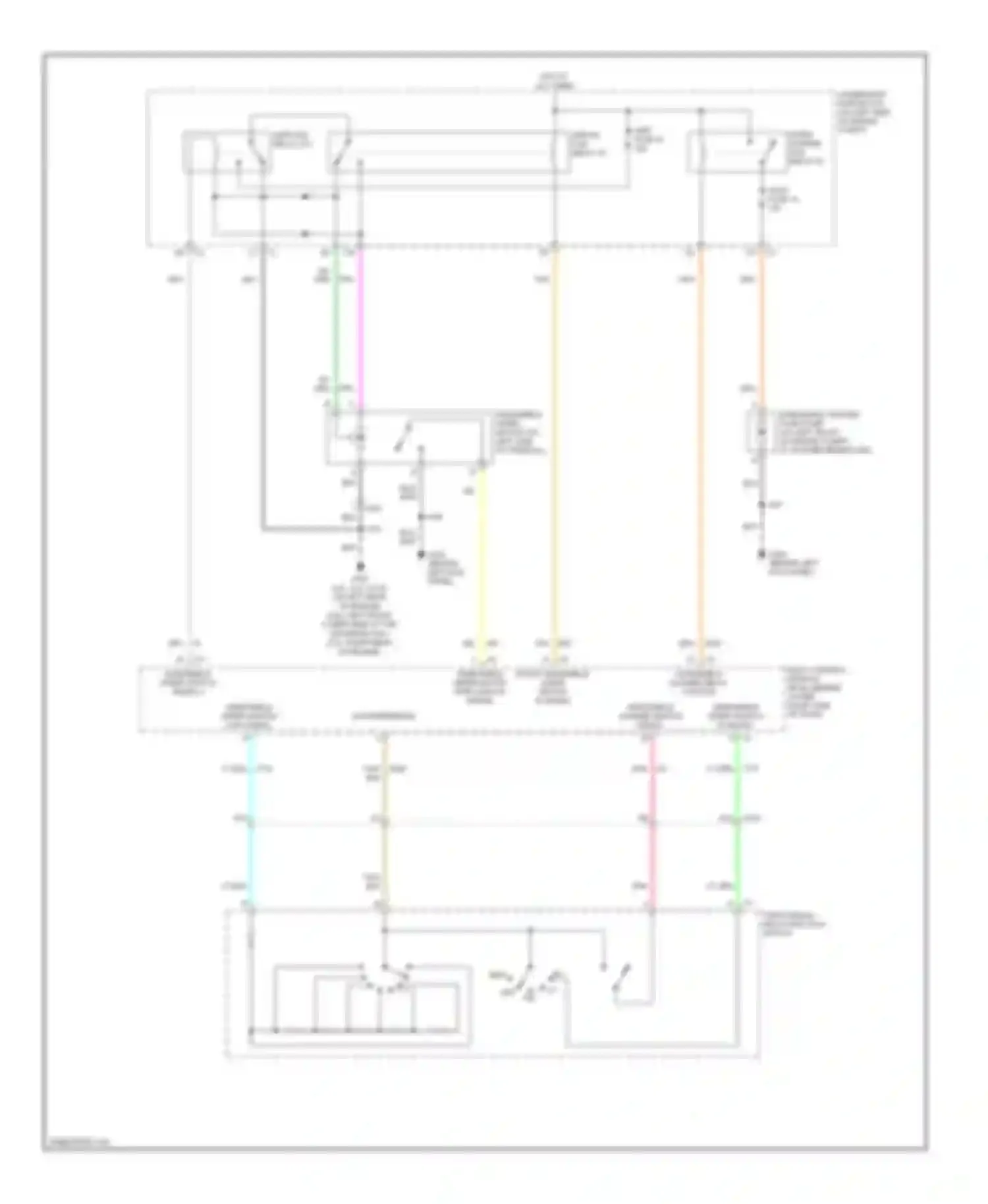 Savana Special G3500 GMC  (1996-2011): Wiper/washer circuit
