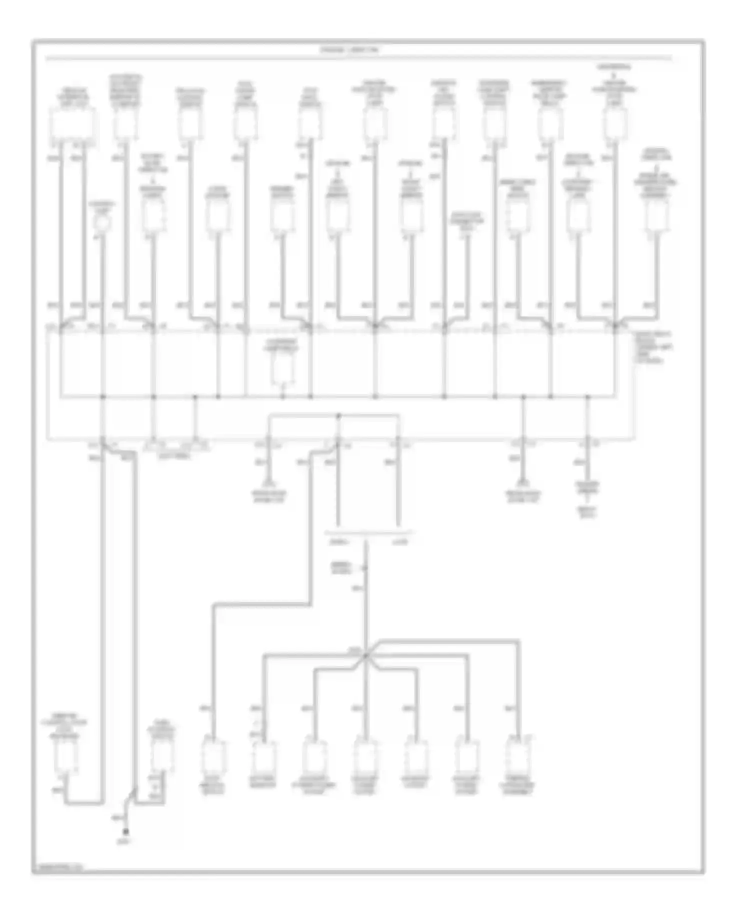 Sierra 1500 HD GMC  (2001-2006): Ground distribution circuit (4 of 4)