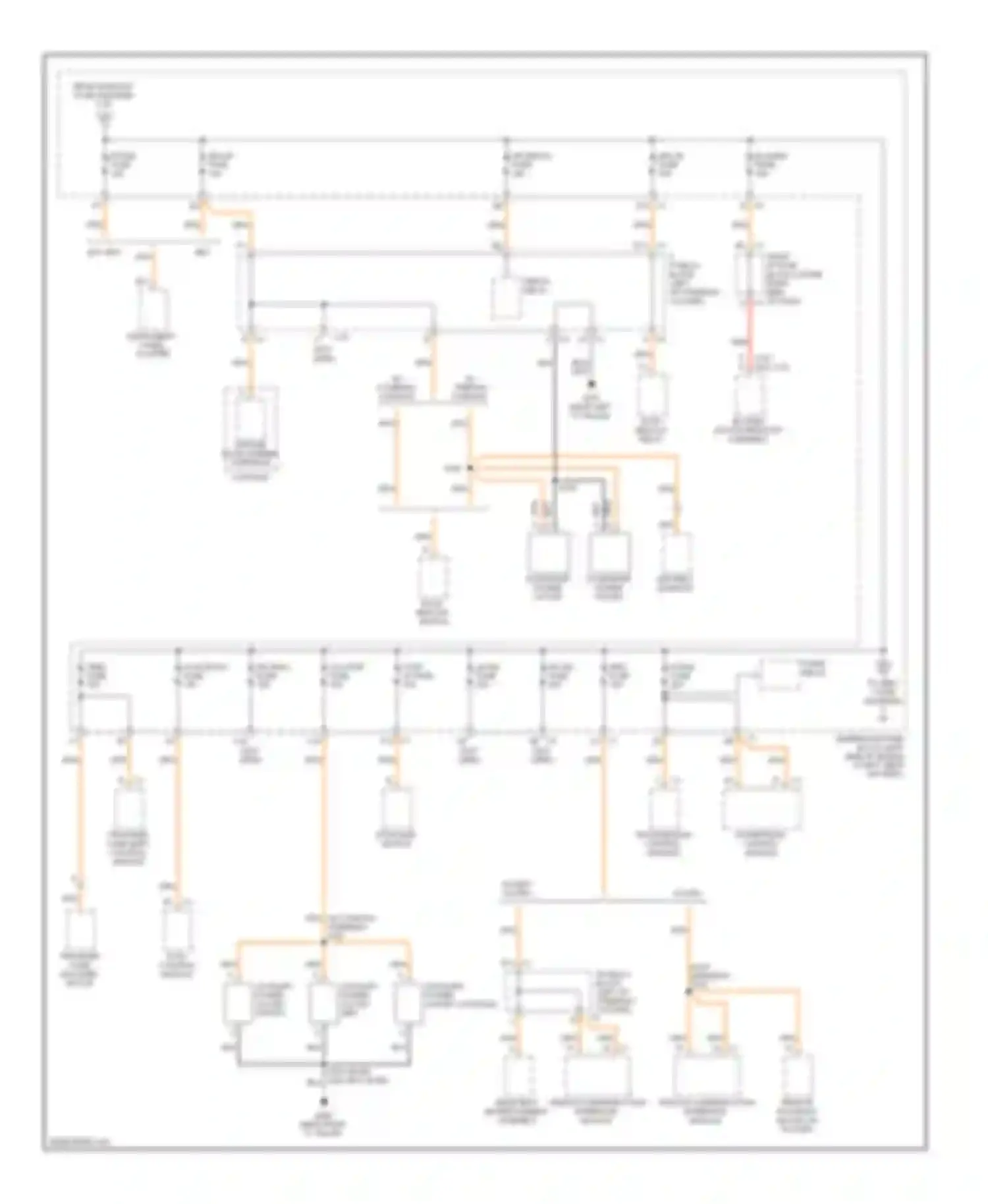 Sierra 1500 HD GMC  (2001-2006): 5.3l vin t, power distribution circuit (2 of 6)