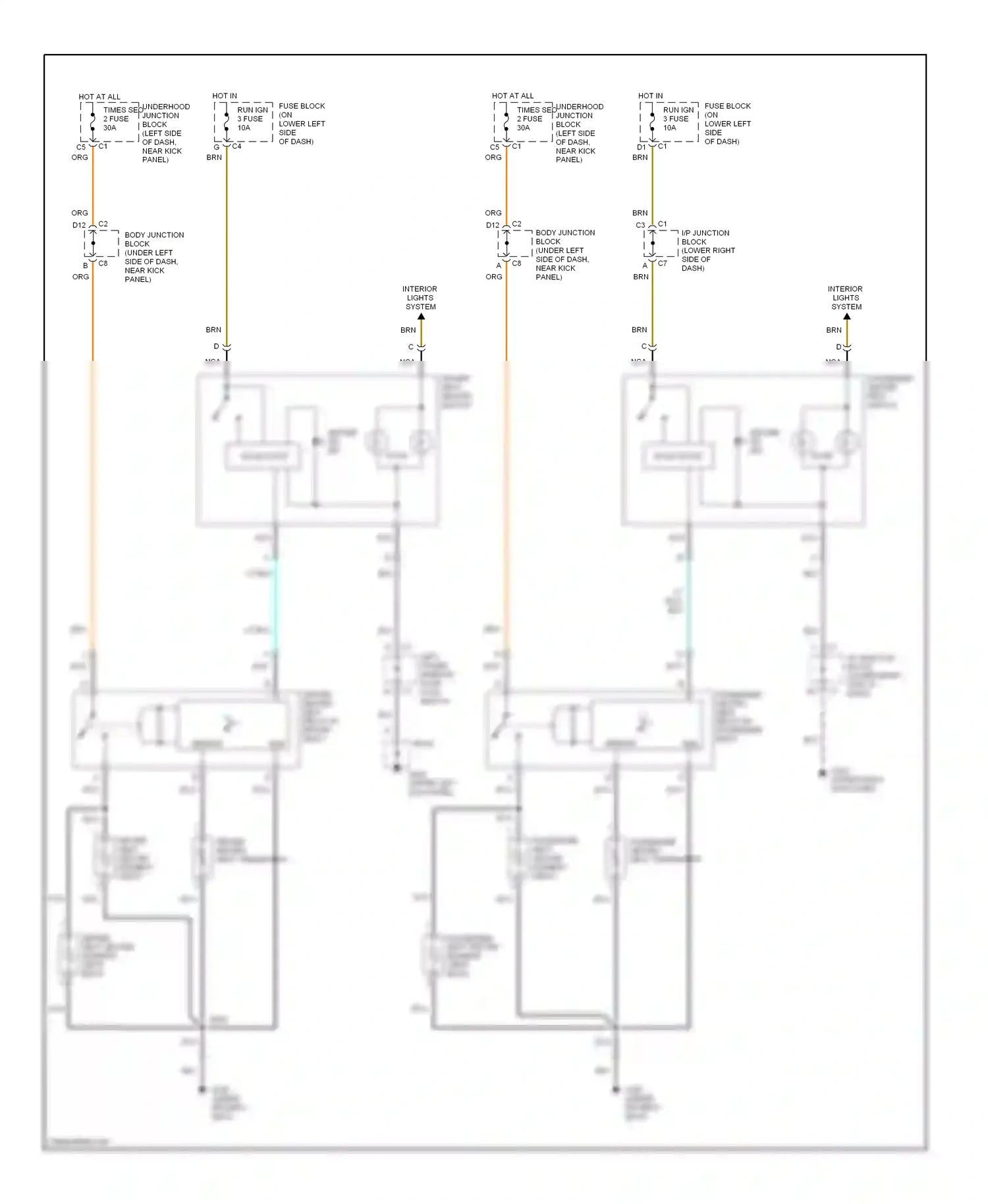 GMC Sierra 1500 HD  (2001-2006) solid state wiring diagram  (1 of 6)