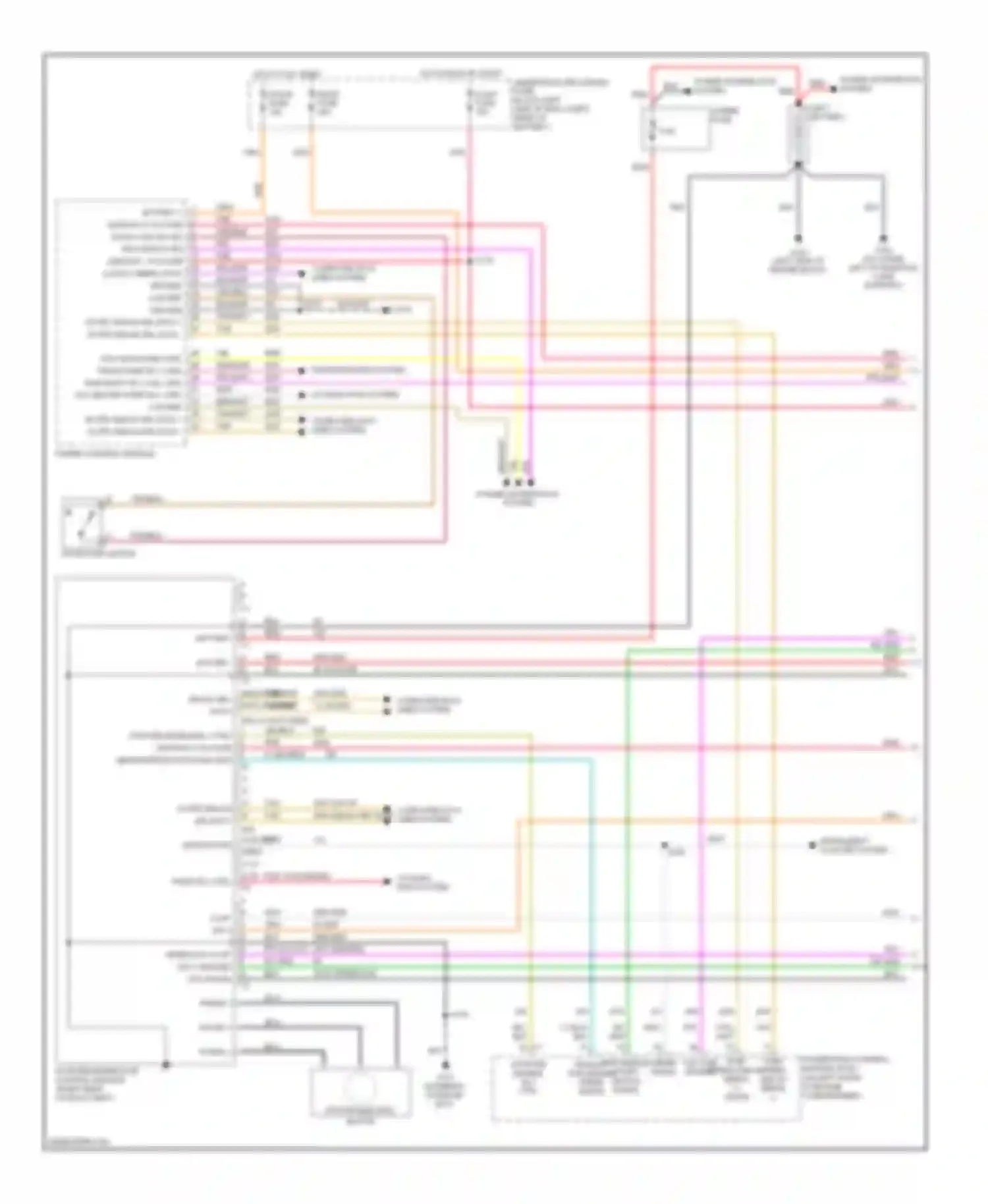 Wiring diagram starter enable rly ctrl for GMC Sierra 1500 HD  (2001-2006) (1 of 1)