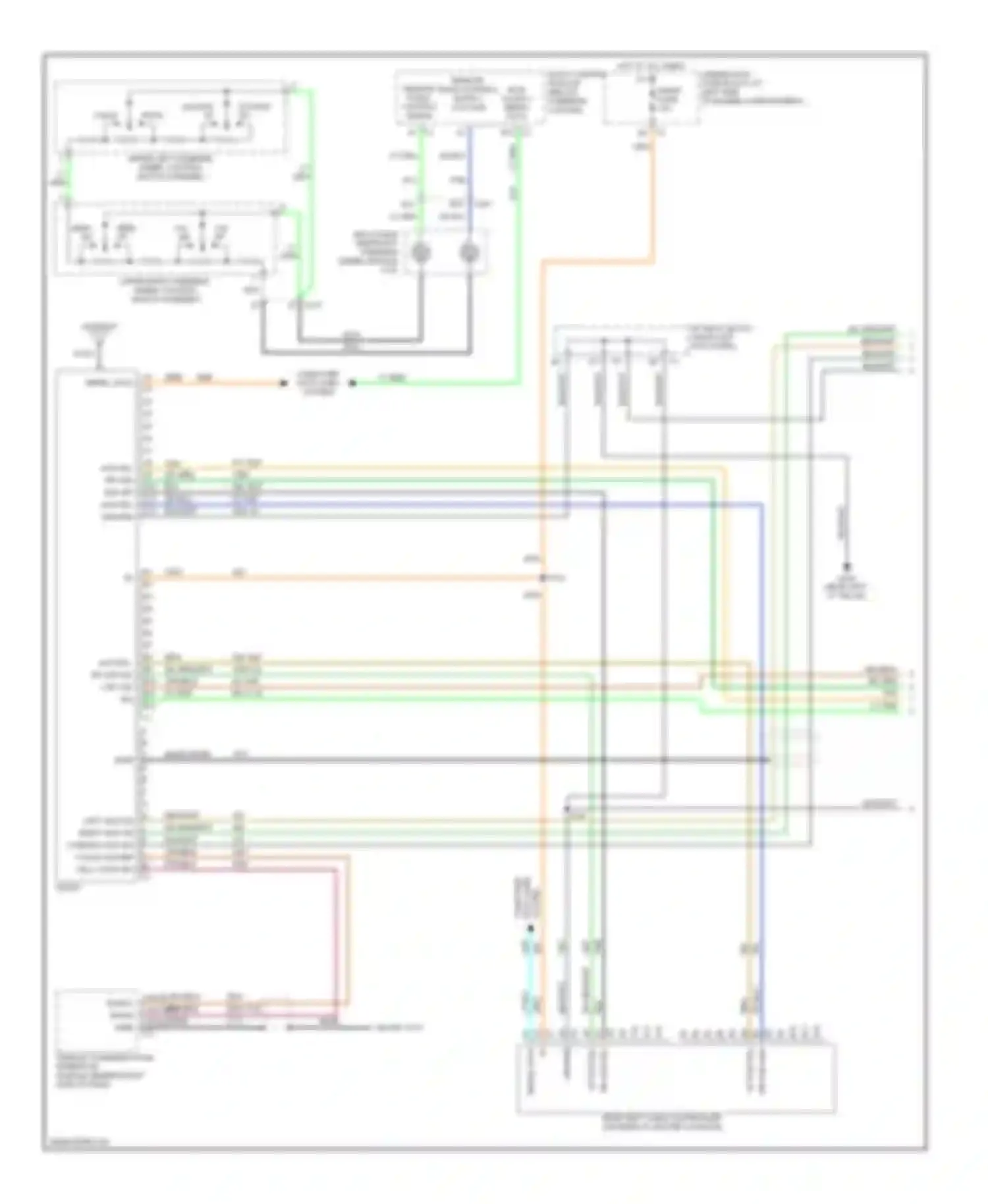 Wiring diagram system data lines for GMC Sierra 1500 HD  (2001-2006) (1 of 1)