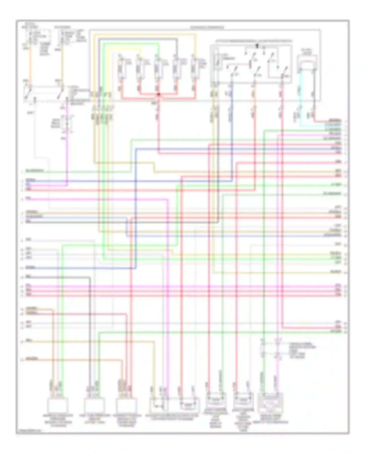 Wiring diagram vehicle speed sensor adapter for GMC Sierra 1500 HD  (2001-2006) (12 of 15)