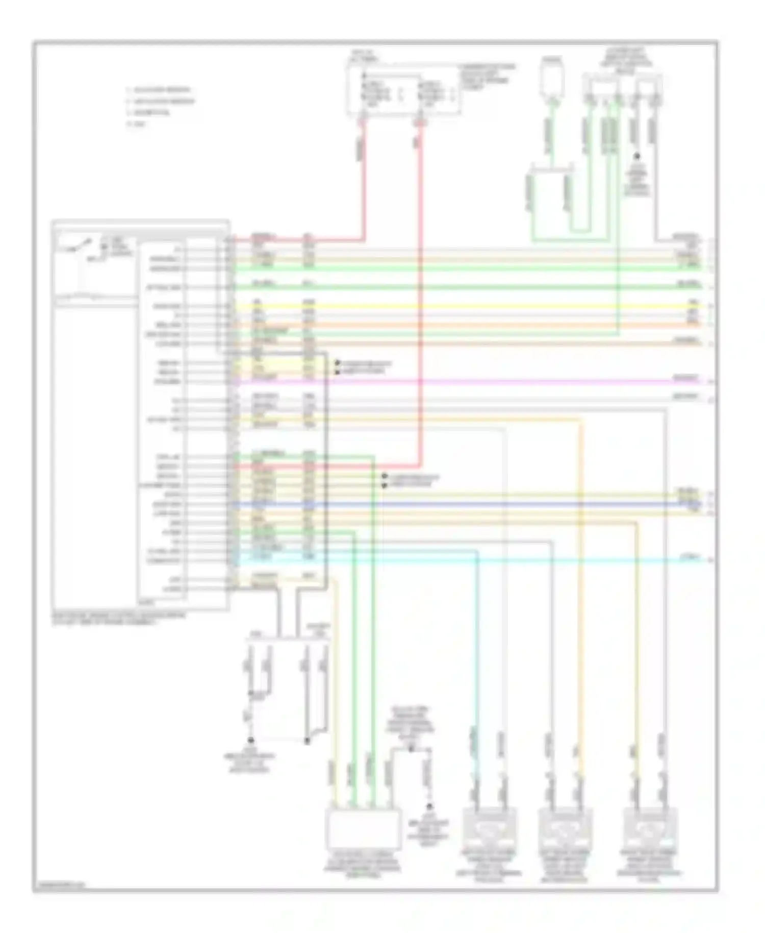 Sierra 1500 GMC  (2000-2012): Anti-lock brake circuit, with jl4 (1 of 2)