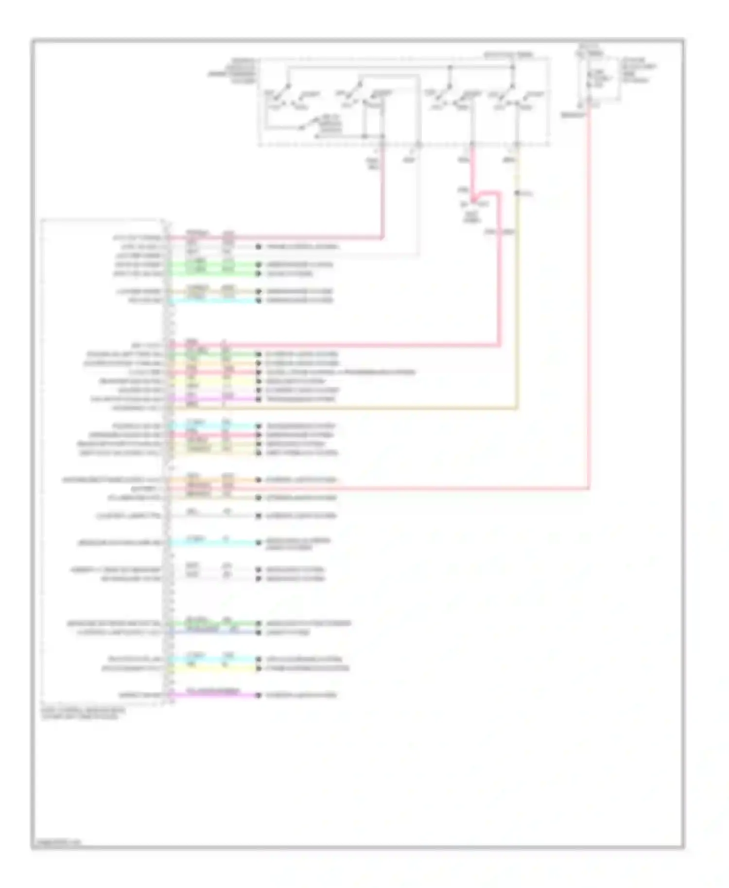 Sierra 1500 GMC  (2000-2012): Body control modules circuit (1 of 3)