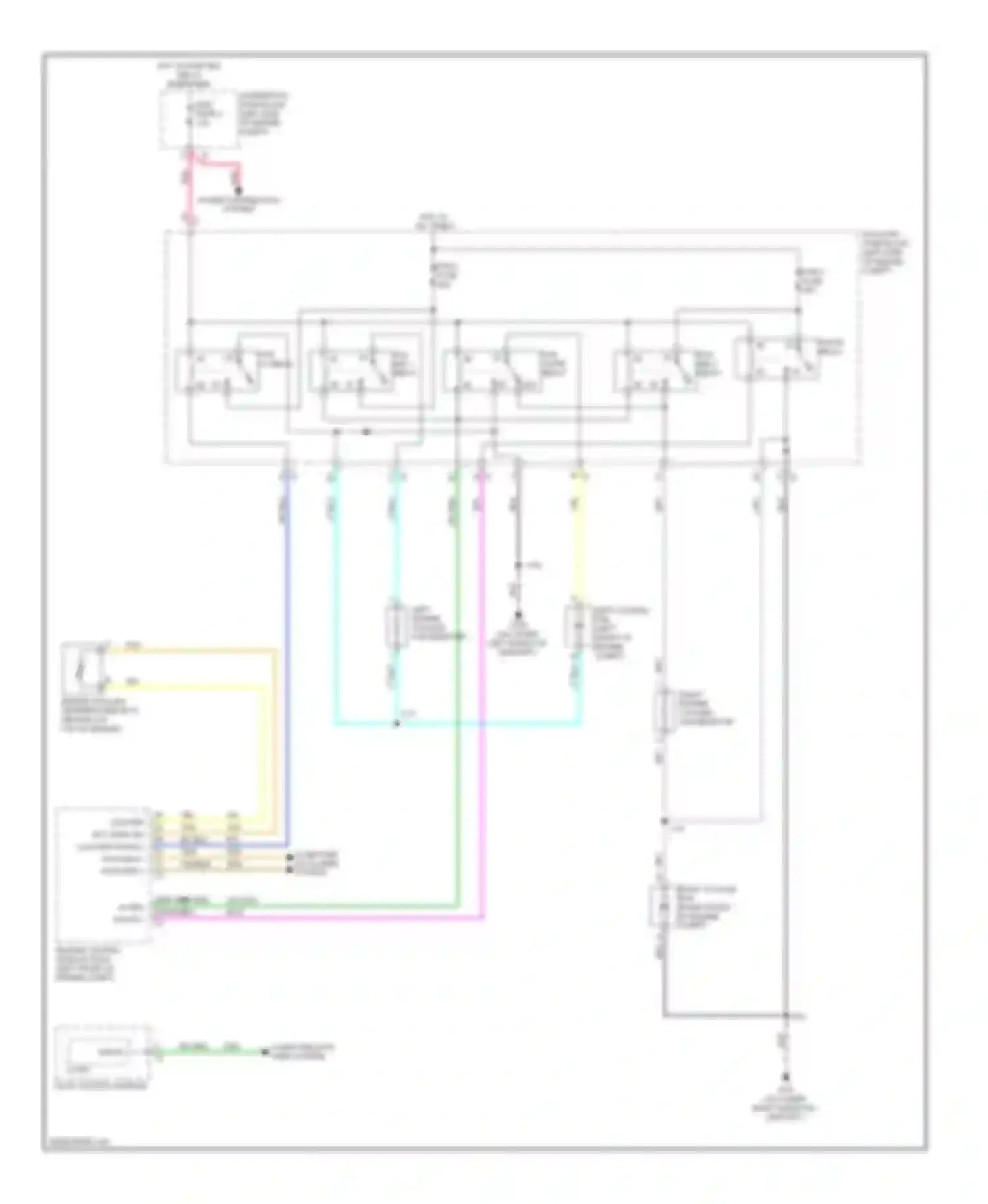 Sierra 1500 GMC  (2000-2012): 6.0l vin j, cooling fan circuit