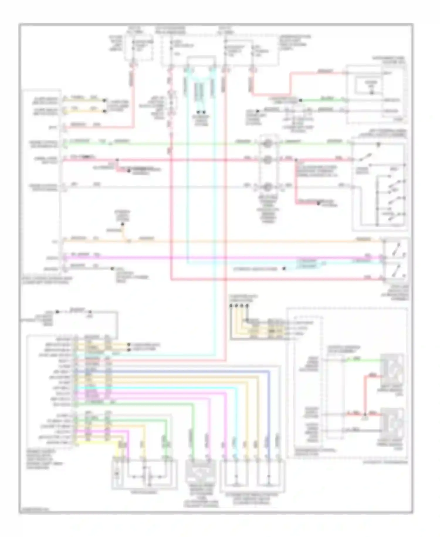 Sierra 1500 GMC  (2000-2012): 5.3l vin 0, cruise control circuit, 6 speed