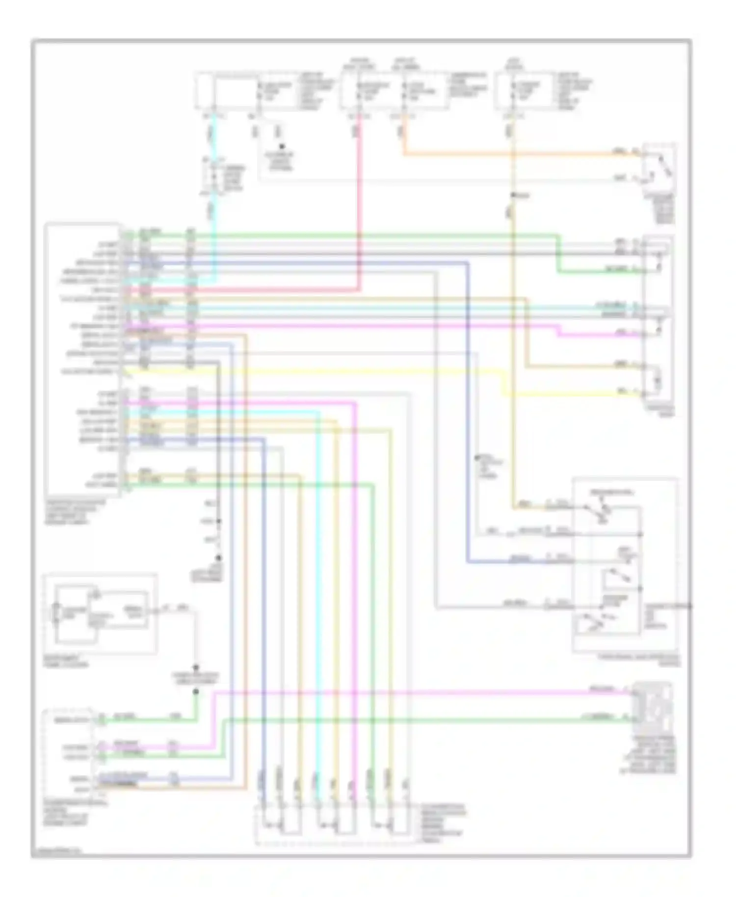 Sierra 1500 GMC  (2000-2012): 6.0l vin u, cruise control circuit