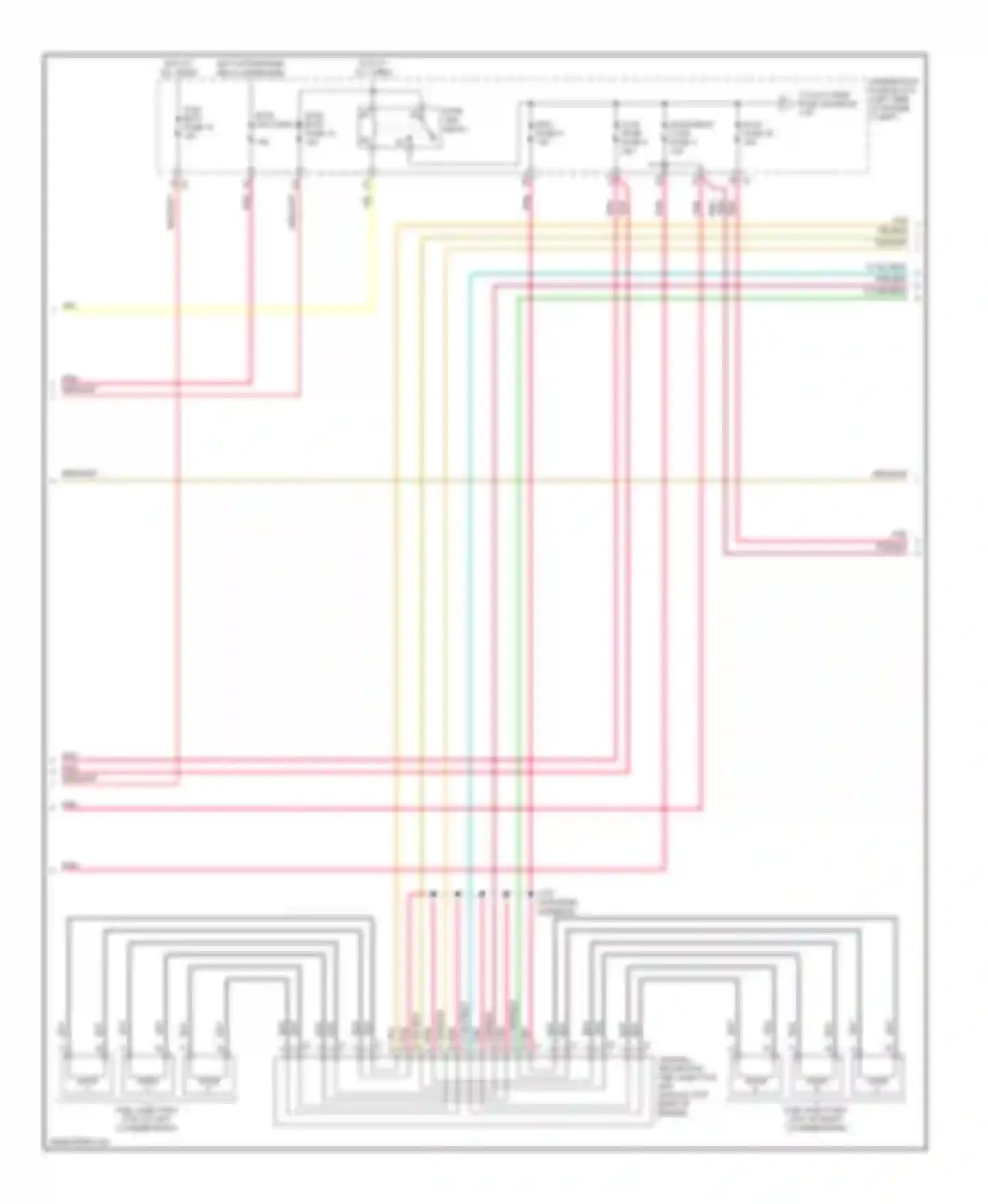 Sierra 1500 GMC  (2000-2012): Wiring diagram engine performance 4.3l vin x (2 of 4)
