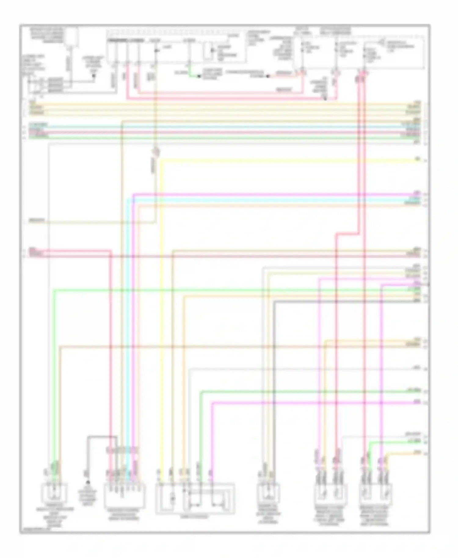 Sierra 1500 GMC  (2000-2012): Wiring diagram engine performance 4.3l vin x (3 of 4)