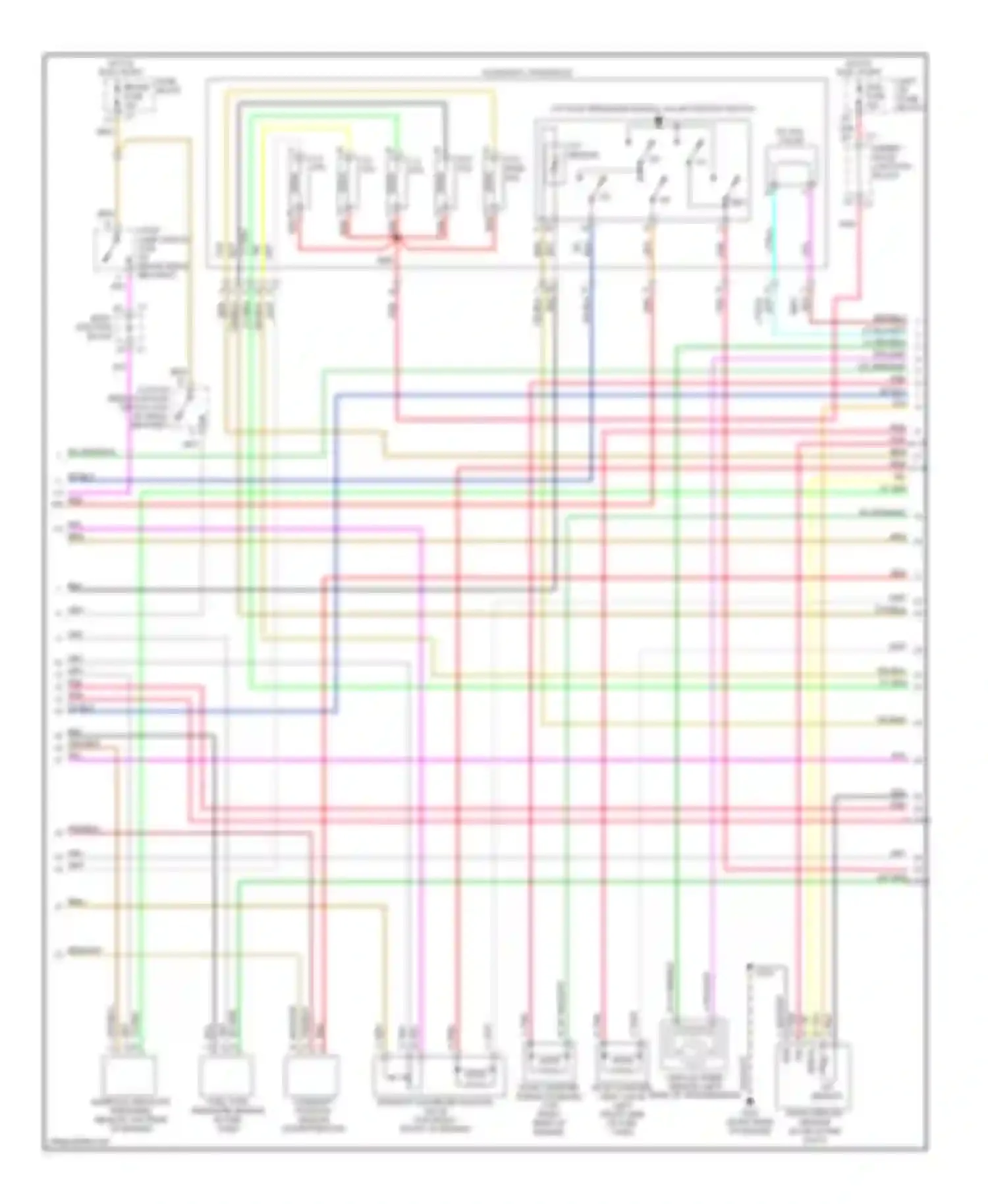 Sierra 1500 GMC  (2000-2012): Wiring diagram engine performance 4.3l vin ws (3 of 4)