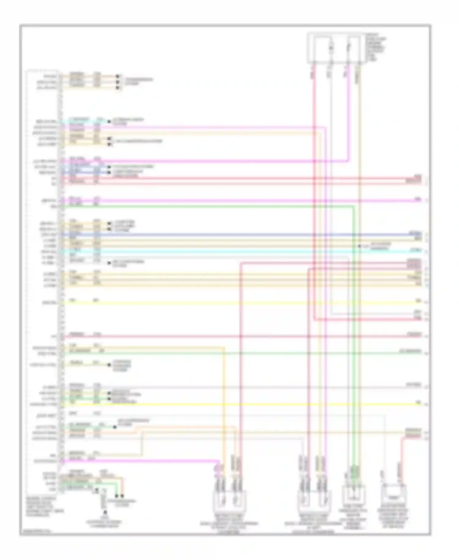 Sierra 1500 GMC  (2000-2012): Wiring diagram engine performance 4.8l vin c (1 of 6)