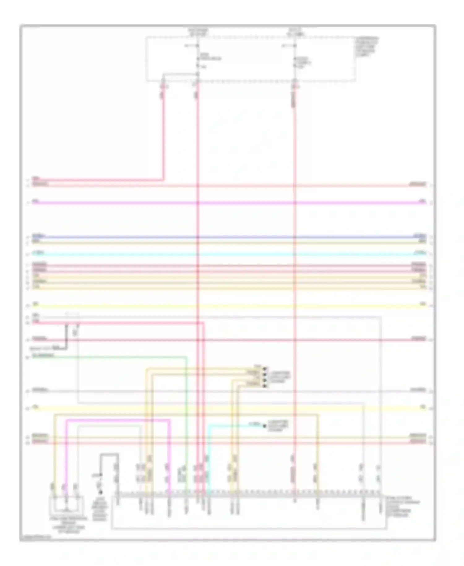 Sierra 1500 GMC  (2000-2012): Wiring diagram engine performance 4.8l vin c (2 of 5)