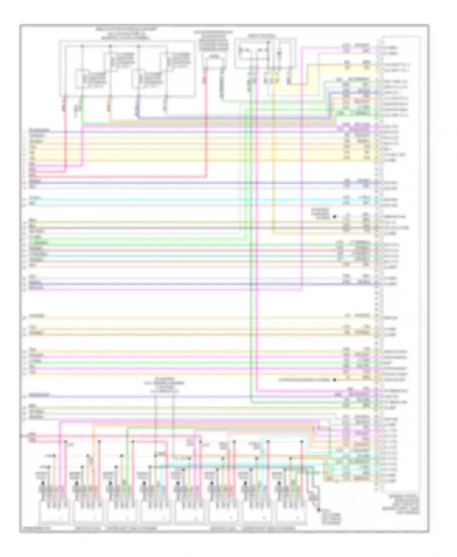 Sierra 1500 GMC  (2000-2012): Wiring diagram engine performance 4.8l vin c (5 of 5)