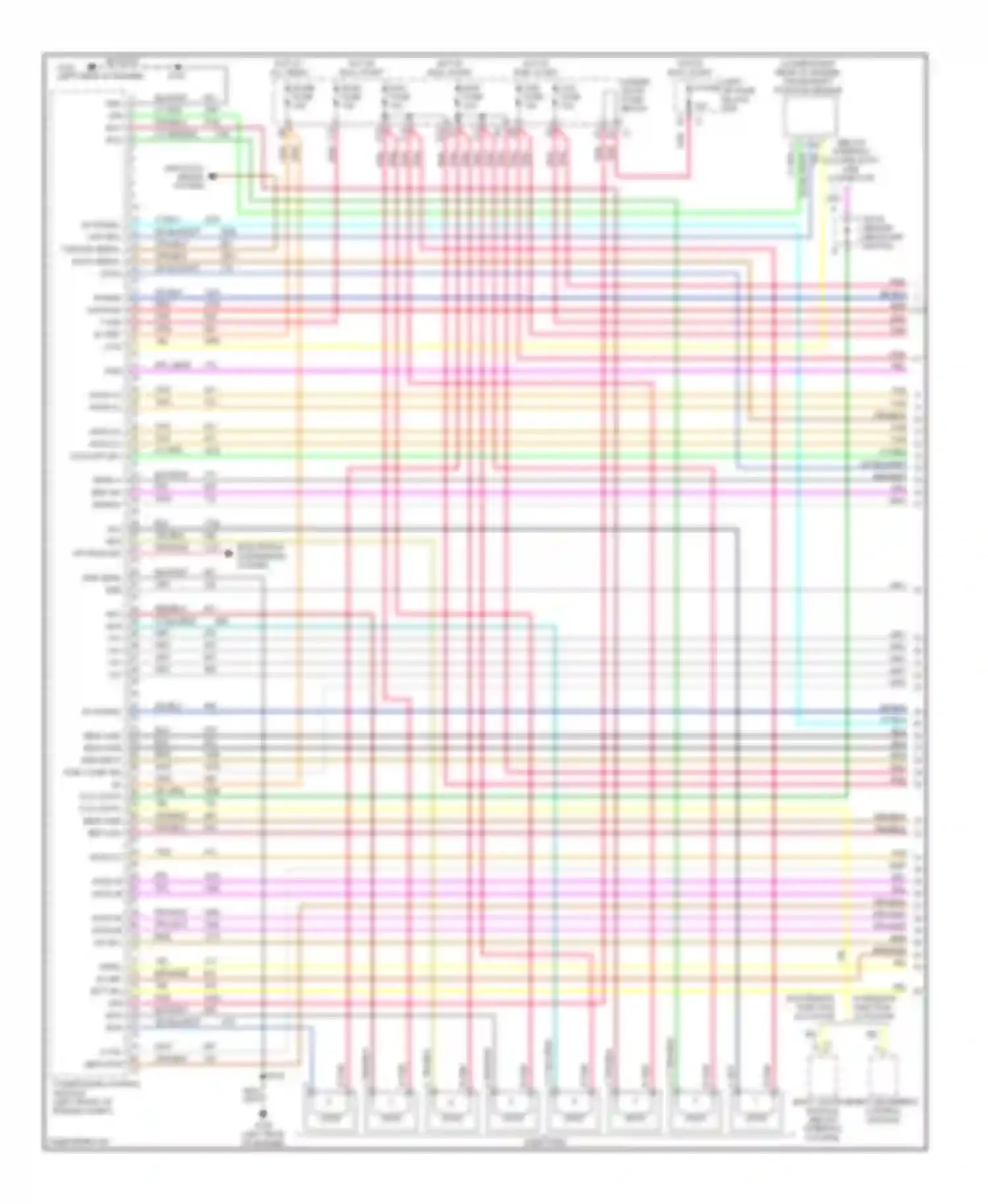 Sierra 1500 GMC  (2000-2012): Wiring diagram engine performance 4.8l vin vs, with isolated grounded
ho2s sensors (1 of 5)
