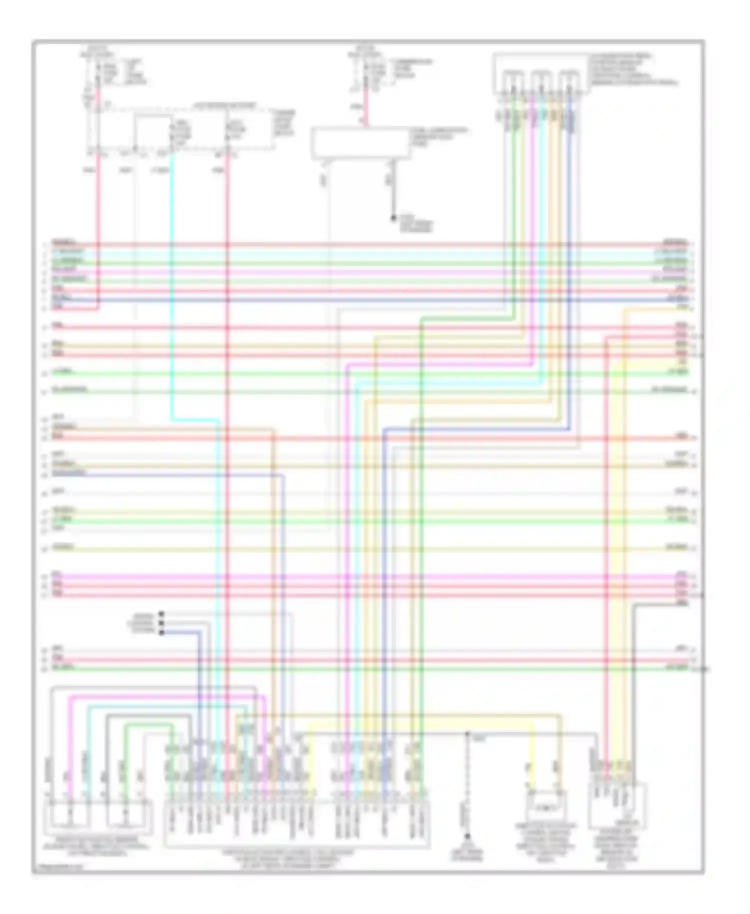 Sierra 1500 GMC  (2000-2012): Wiring diagram engine performance 4.8l vin vs, with isolated grounded
ho2s sensors (4 of 5)
