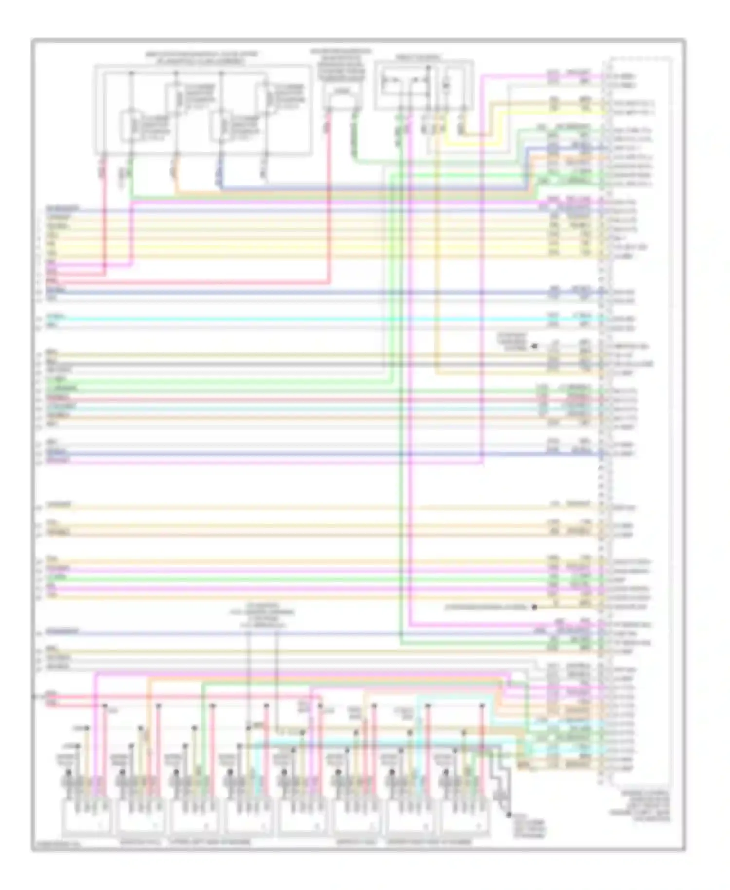 Sierra 1500 GMC  (2000-2012): Wiring diagram engine performance 5.3l vin 0 (4 of 4)