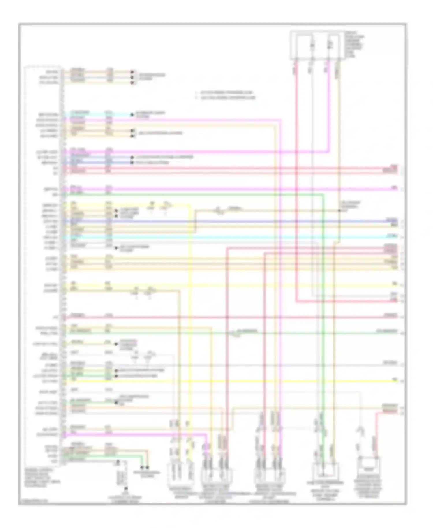 Sierra 1500 GMC  (2000-2012): Wiring diagram engine performance 5.3l vin 7 (1 of 6)
