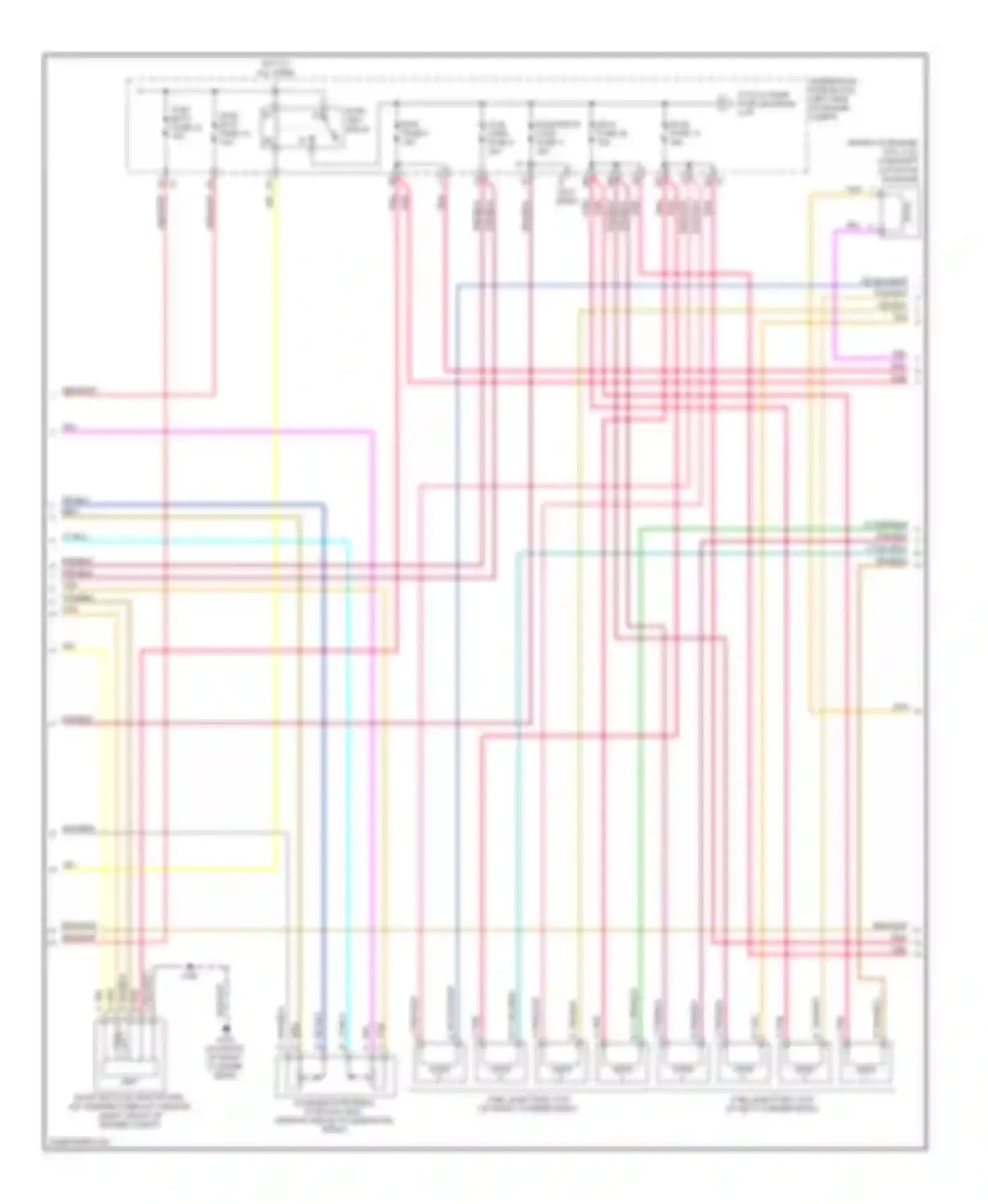 Sierra 1500 GMC  (2000-2012): Wiring diagram engine performance 5.3l vin m (3 of 5)