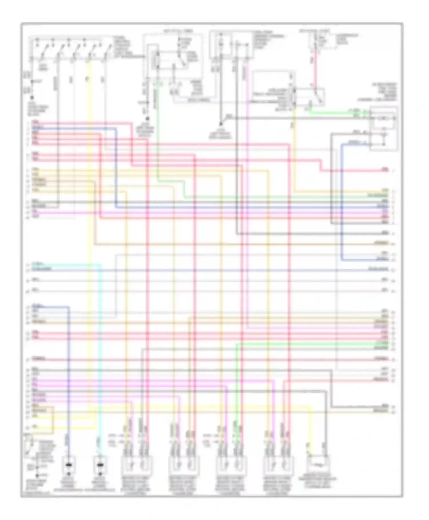 Sierra 1500 GMC  (2000-2012): Wiring diagram engine performance 5.3l vin t, except hybrid (2 of 5)