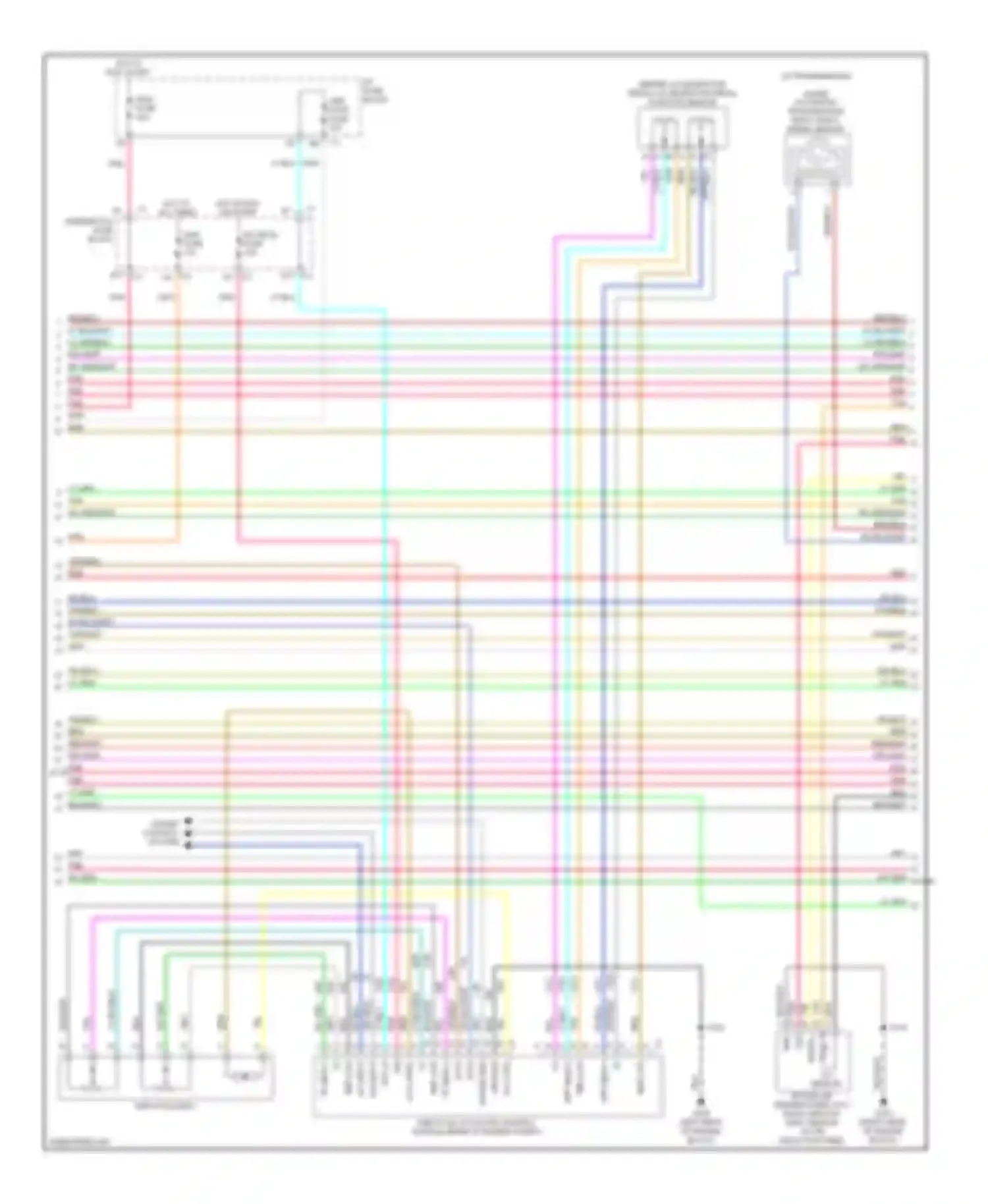 Sierra 1500 GMC  (2000-2012): Wiring diagram engine performance 5.3l vin t, except hybrid (4 of 5)